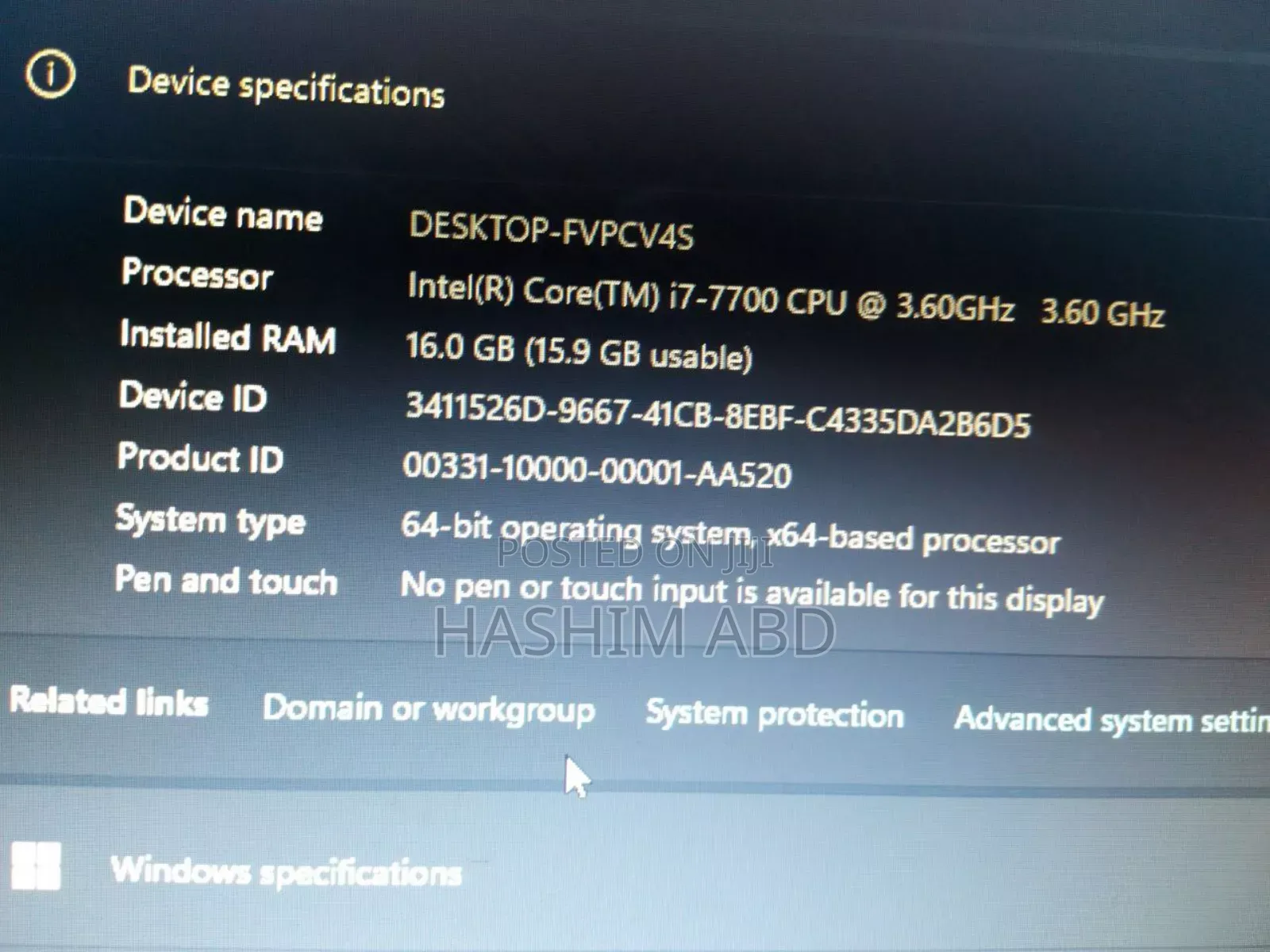 Desktop Computer Dell OptiPlex 5050 16GB Intel Core i7 SSD 1T