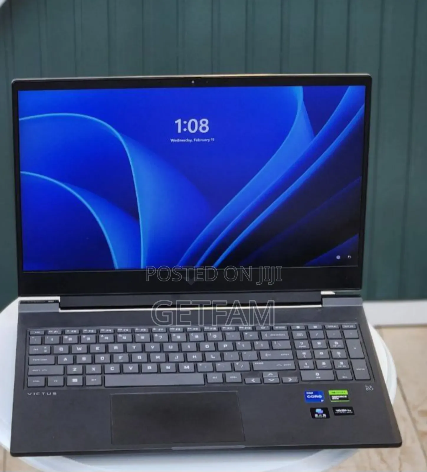New Laptop HP Victus 15 16GB Nvidia SSD 512GB