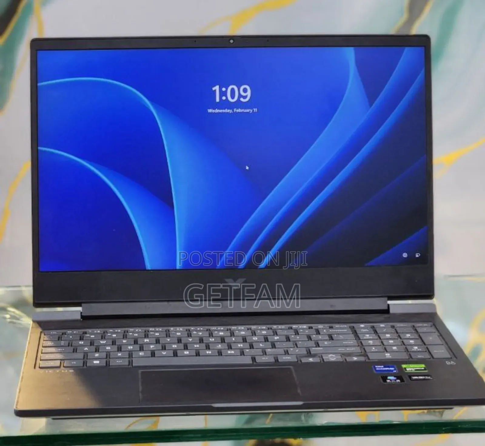 New Laptop HP Victus 15 16GB Nvidia SSD 512GB
