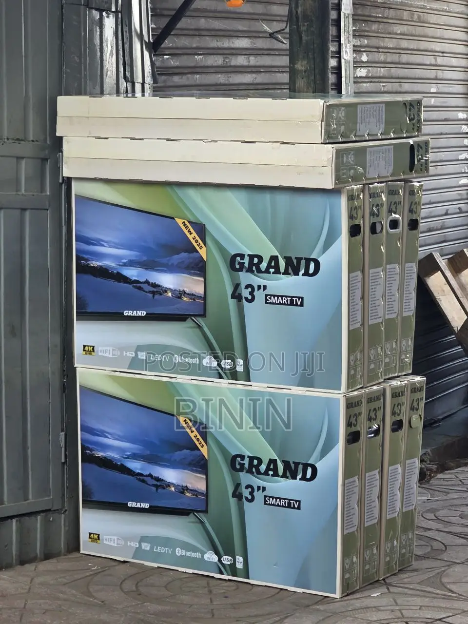 Grand Tv 43in Smart Tv Delivere