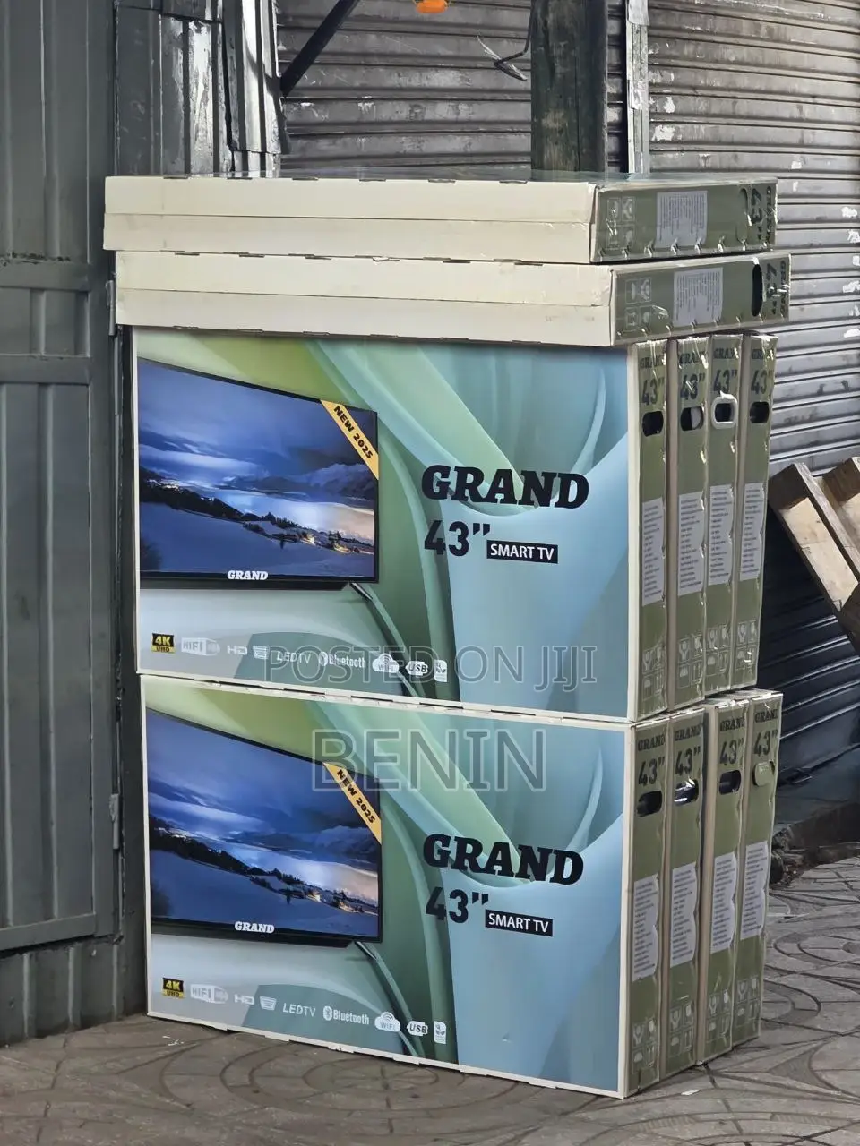Grand Tv 43in Smart Tv Delivere