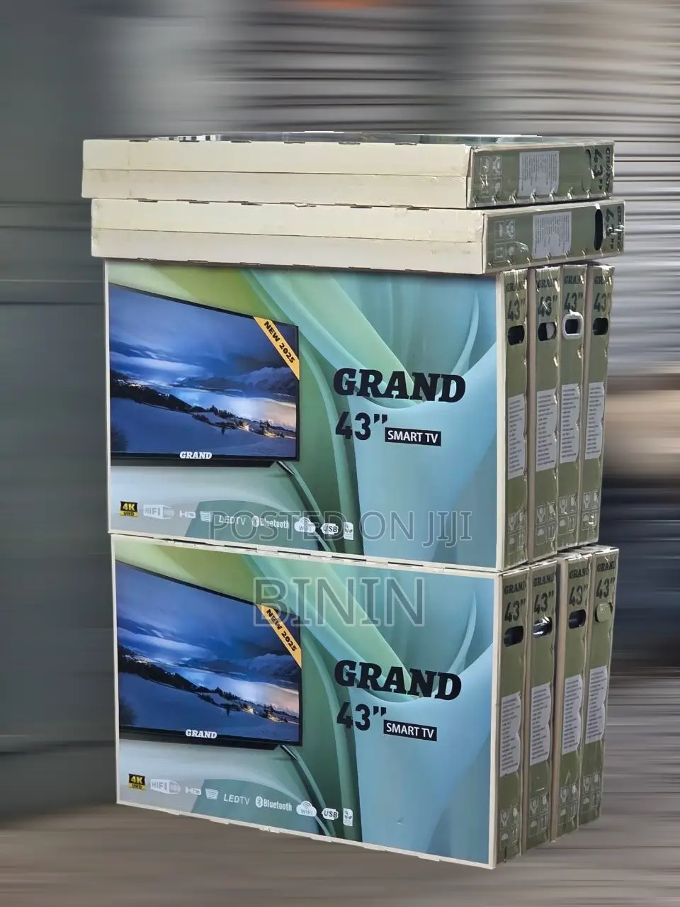 Grand Tv 43in Smart Tv Delivere