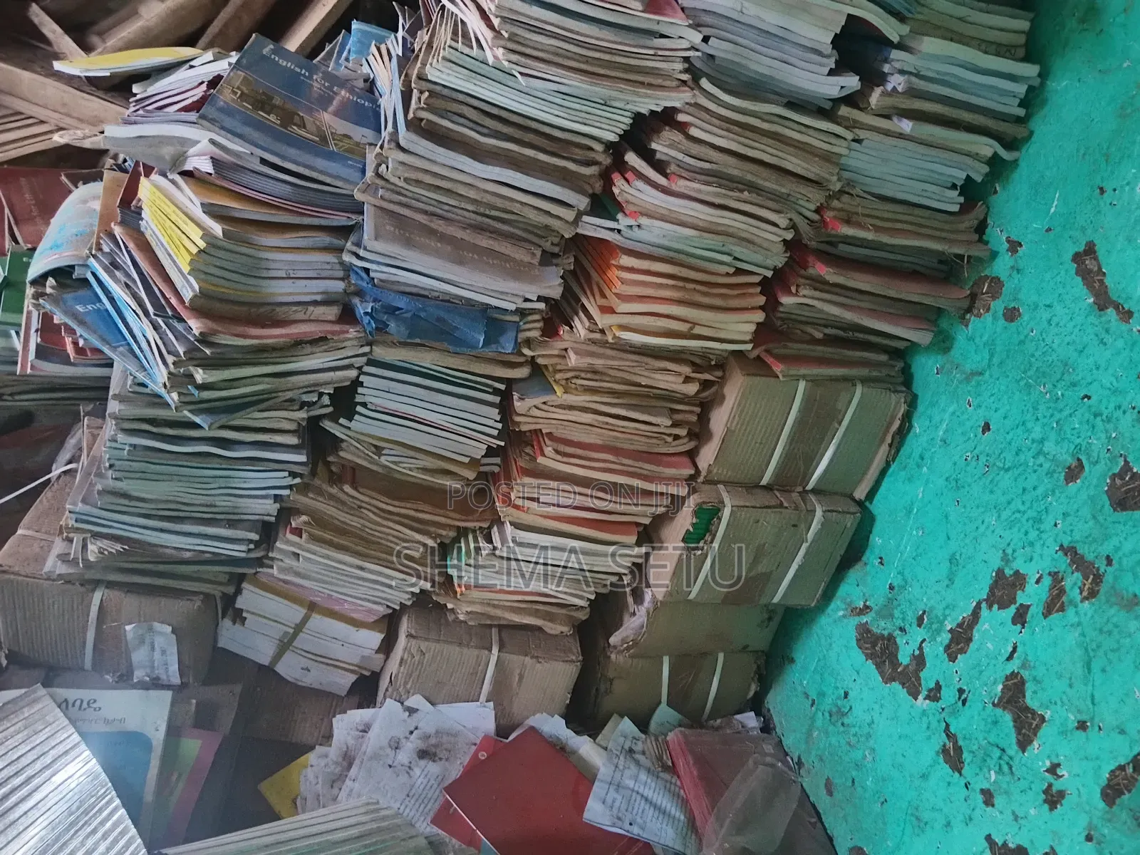 Used Paper and Used Text Book