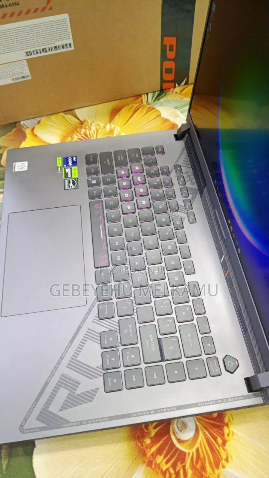 New Laptop Asus 16GB Intel Core i9 SSD 1T