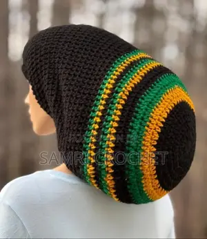 Jamaican Flag Rasta Hathandmade Rasta Hat Crochet Reggae Style 