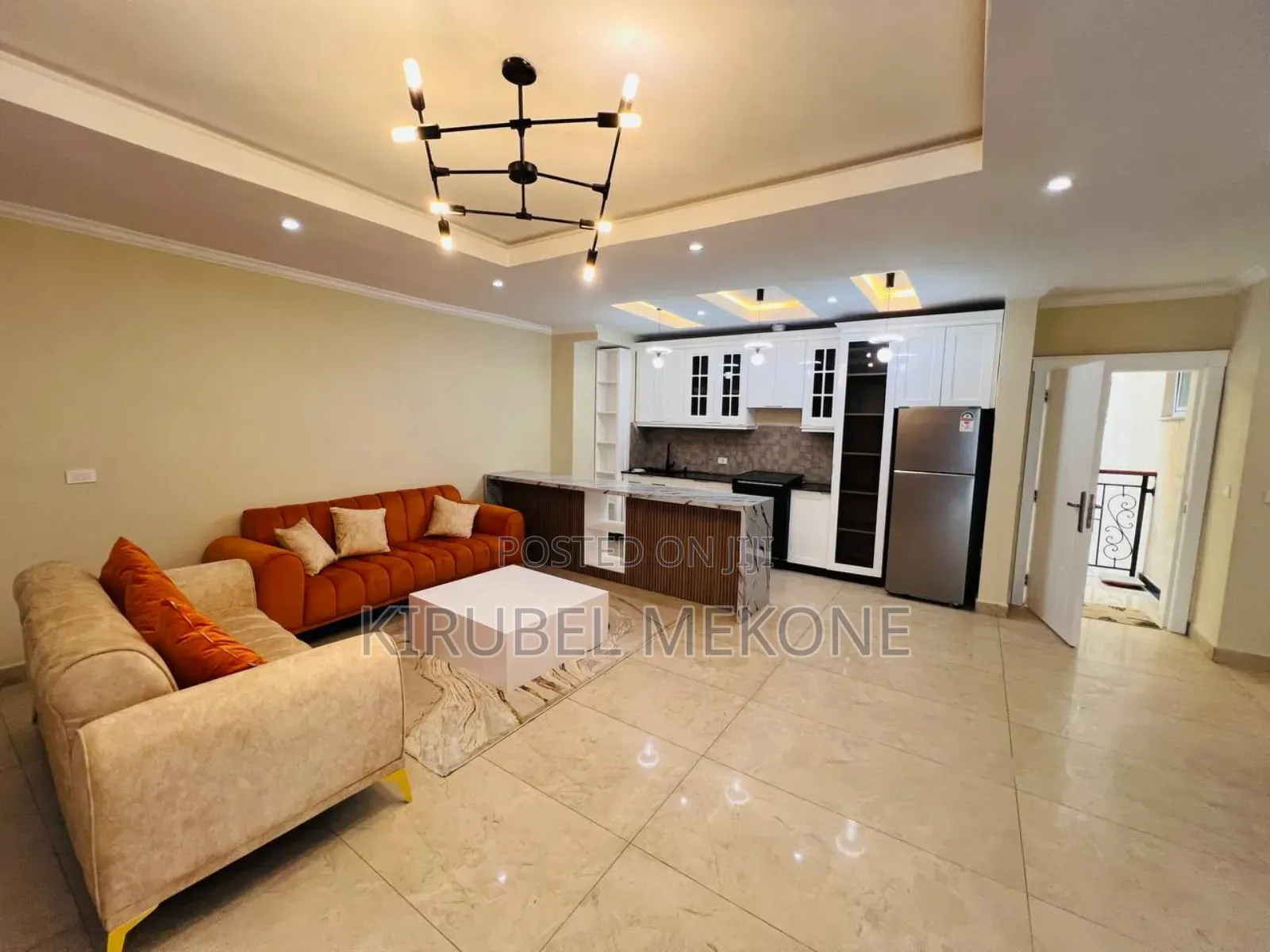 Furnished 3bdrm Apartment in Bole for rent