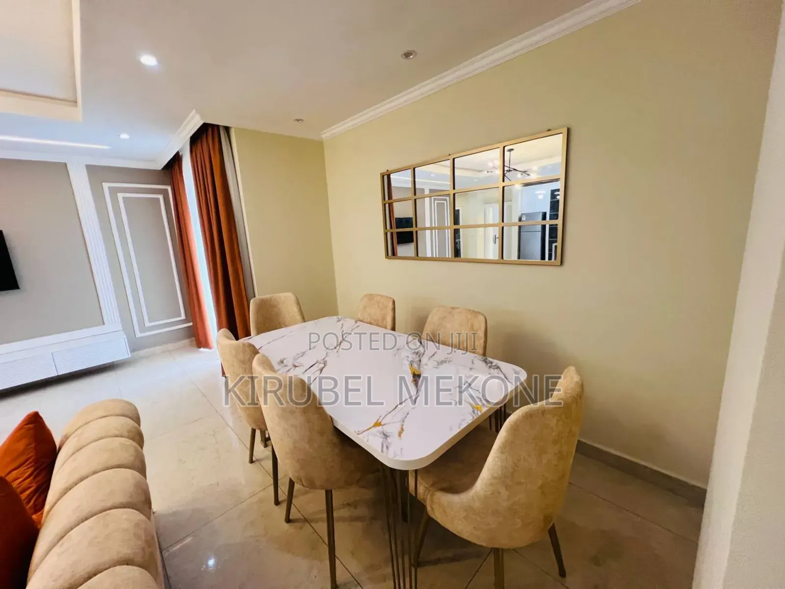 Furnished 3bdrm Apartment in Bole for rent