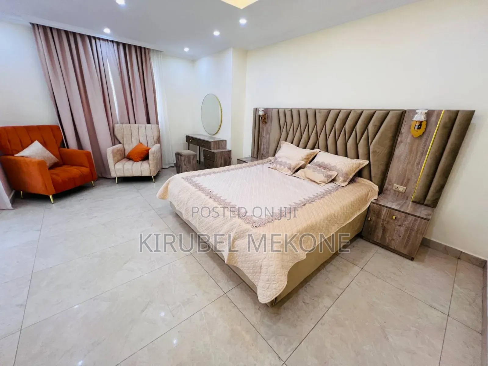 Furnished 3bdrm Apartment in Bole for rent