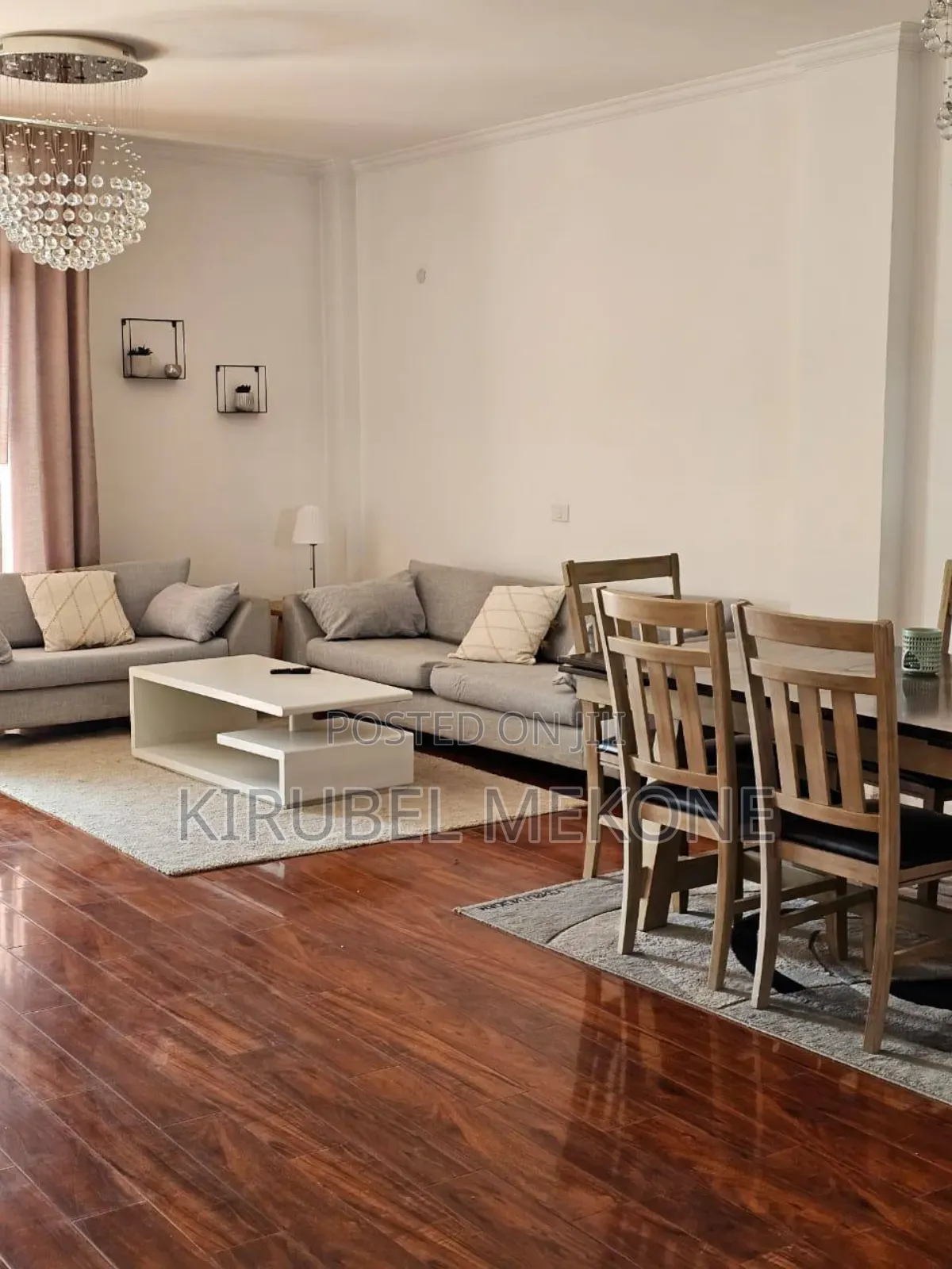Furnished 3bdrm Apartment in Bole for rent
