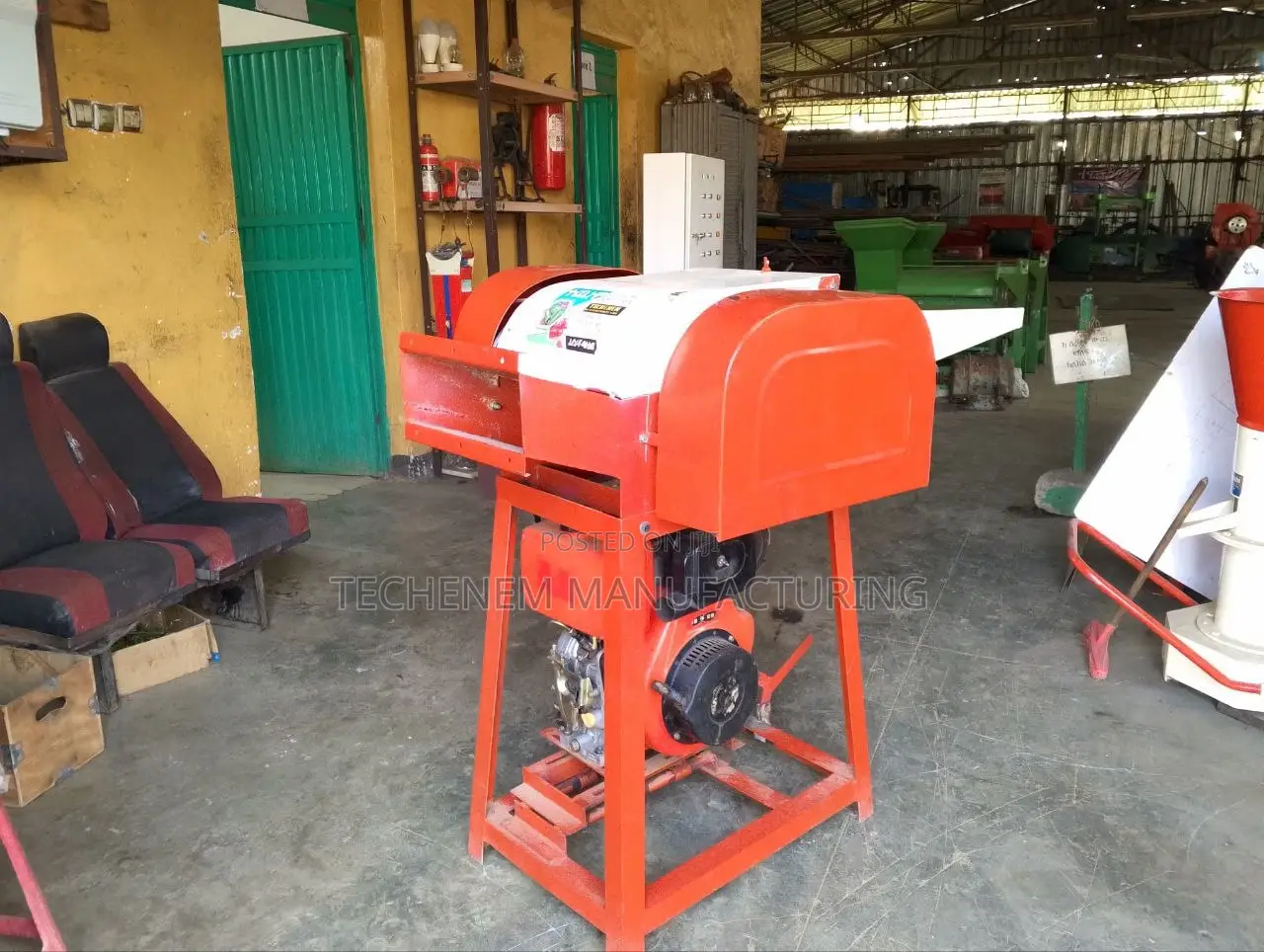 Chaff Cutter/Chopper የከብቶች መኖ መከትከቻ