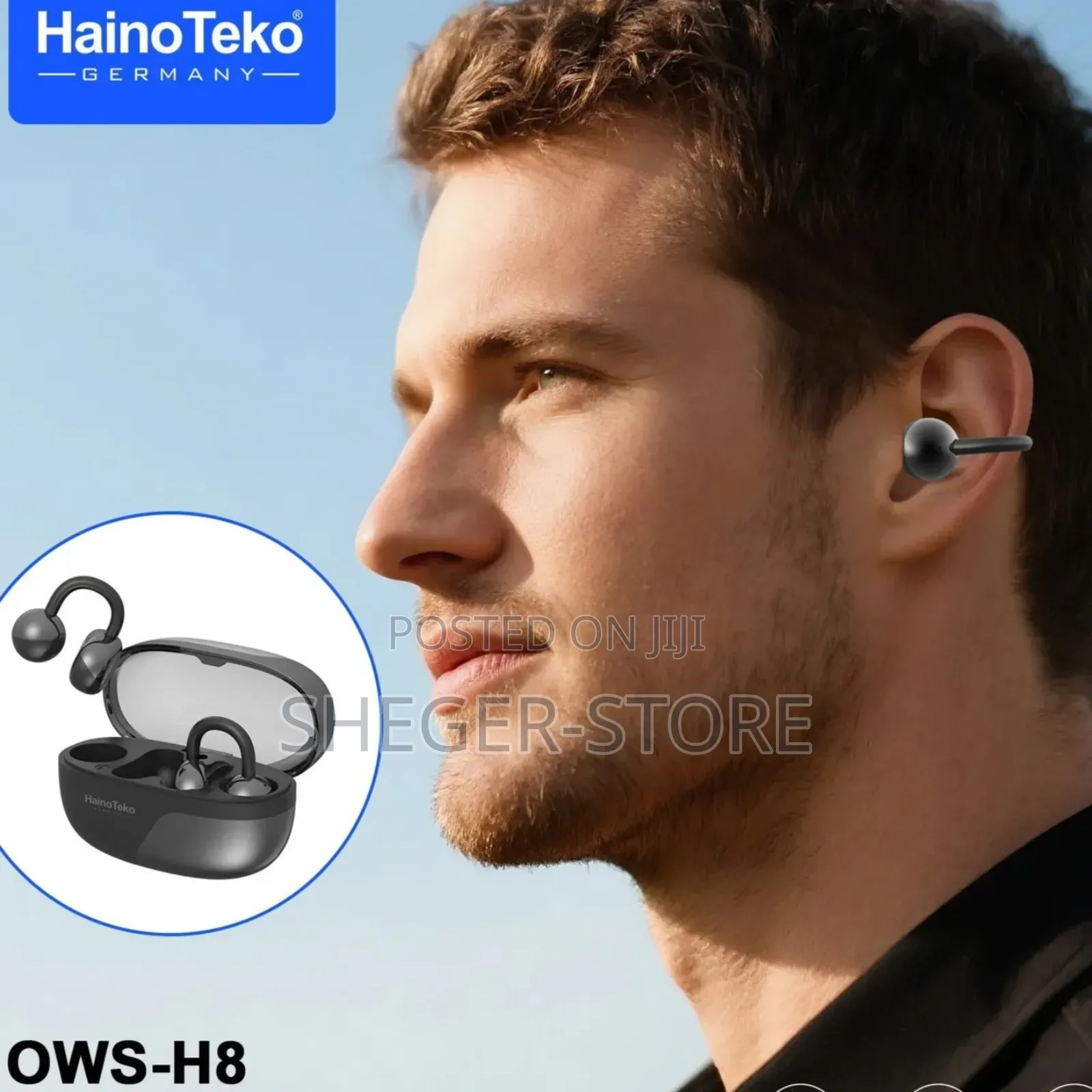 Brand New Orginal Haino Teko Opendots Germany Bluetooth Earphones.