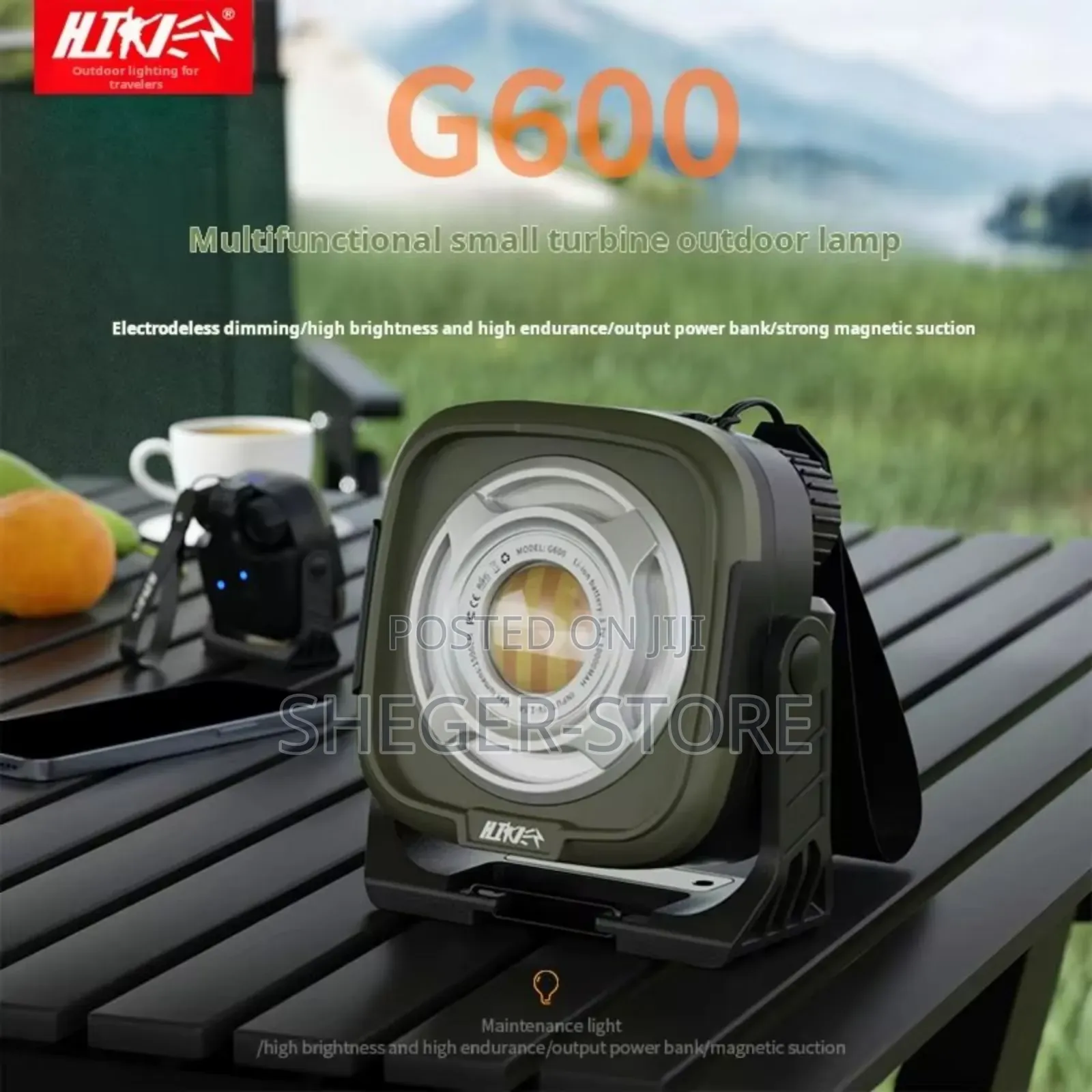 1500-Lumen Turbo Led Outdoor Camping Lantern