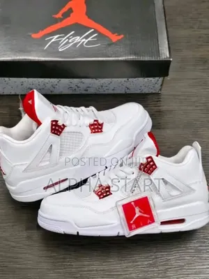 Jordan 4 Bus Full White High Master Quality Smooth Made in Vietnam