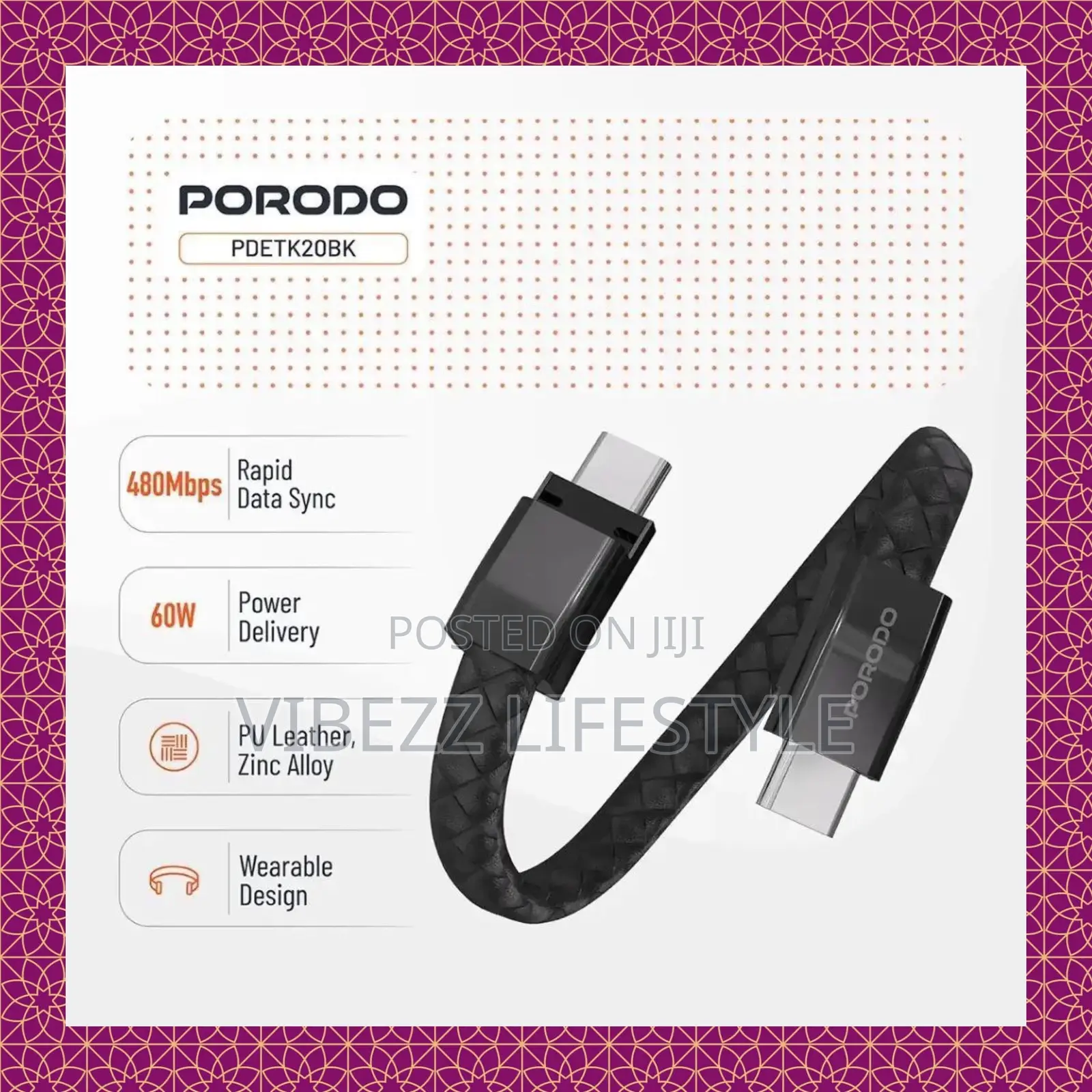 Usb-c To Usb-c Wrist Cable