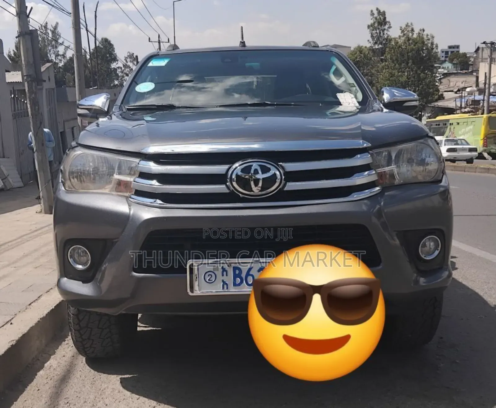 Toyota Hilux 2017 Gray