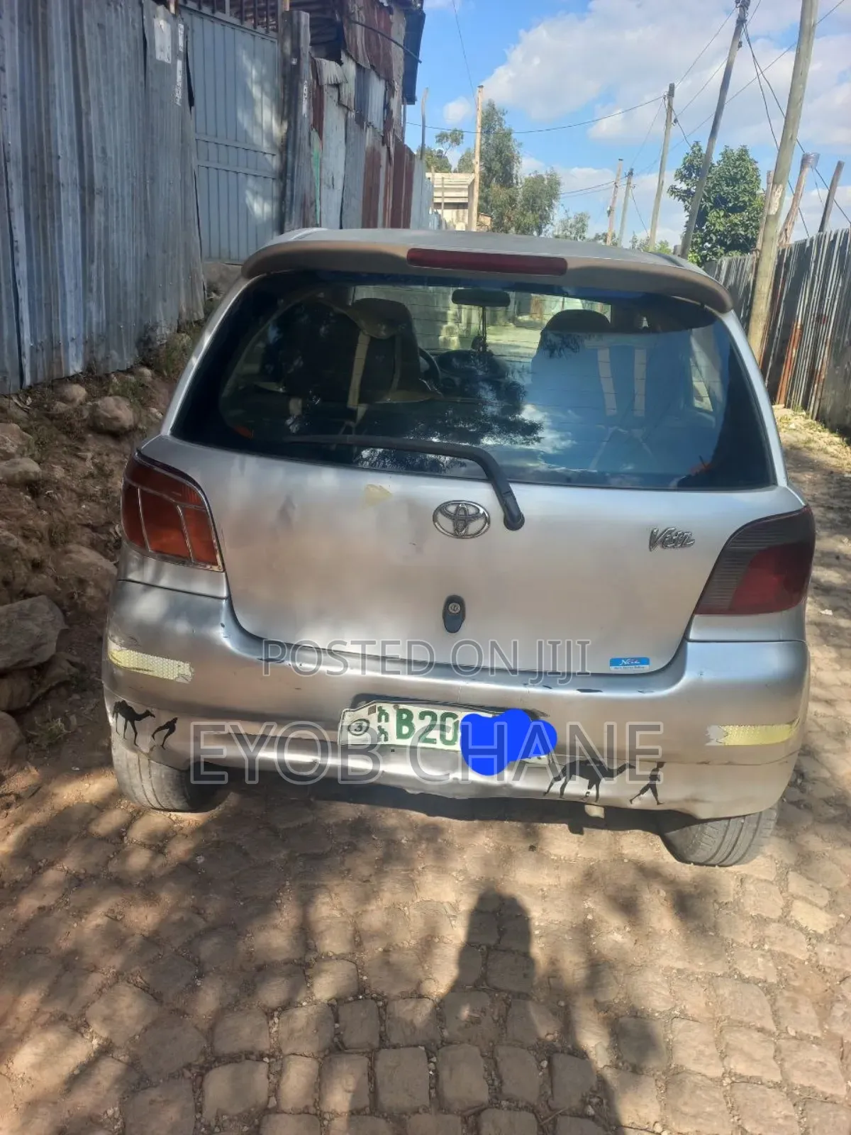 Toyota Vitz 1.0 FWD 5dr 2001 Silver