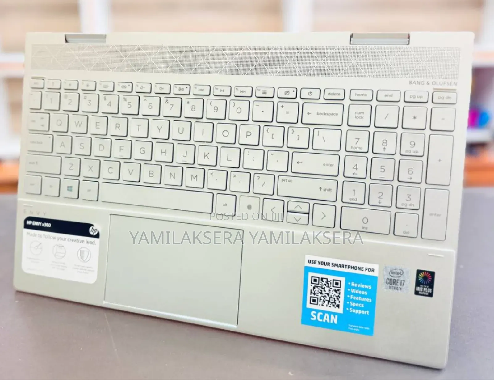 New Laptop HP Envy x360 12GB Intel Core i7 SSD 512GB