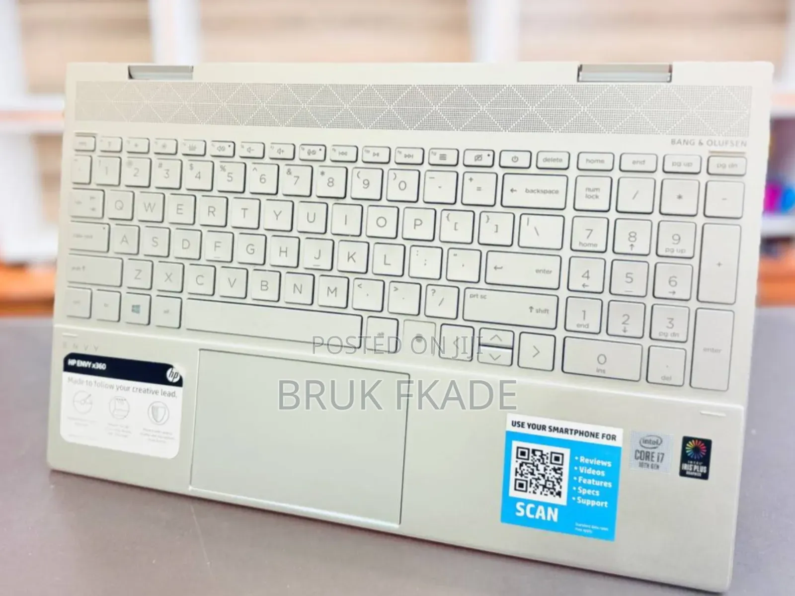 New Laptop HP Envy X360 12GB Intel Core i7 SSD 512GB