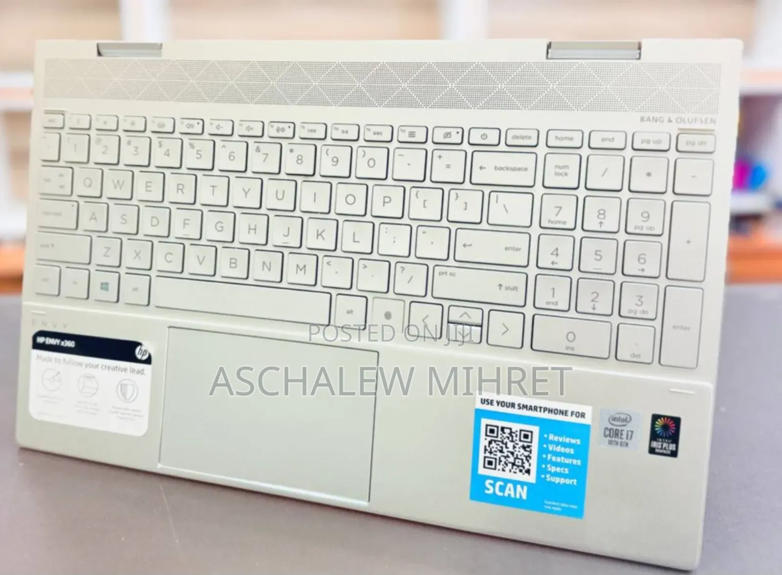 New Laptop HP Envy x360 12GB Intel Core i7 SSD 512GB