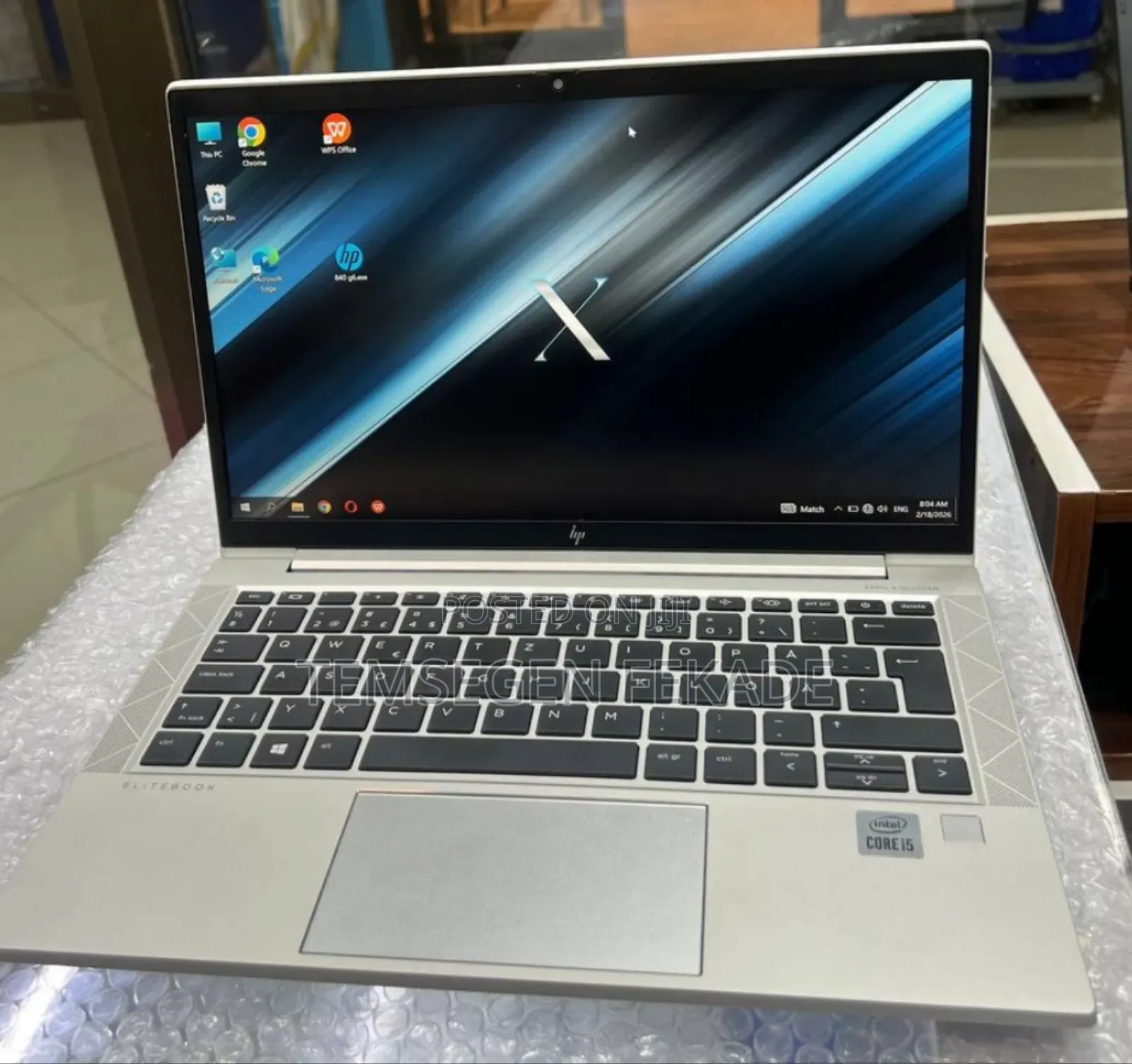 New Laptop HP EliteBook 840 G7 16GB Intel Core i5 SSD 512GB