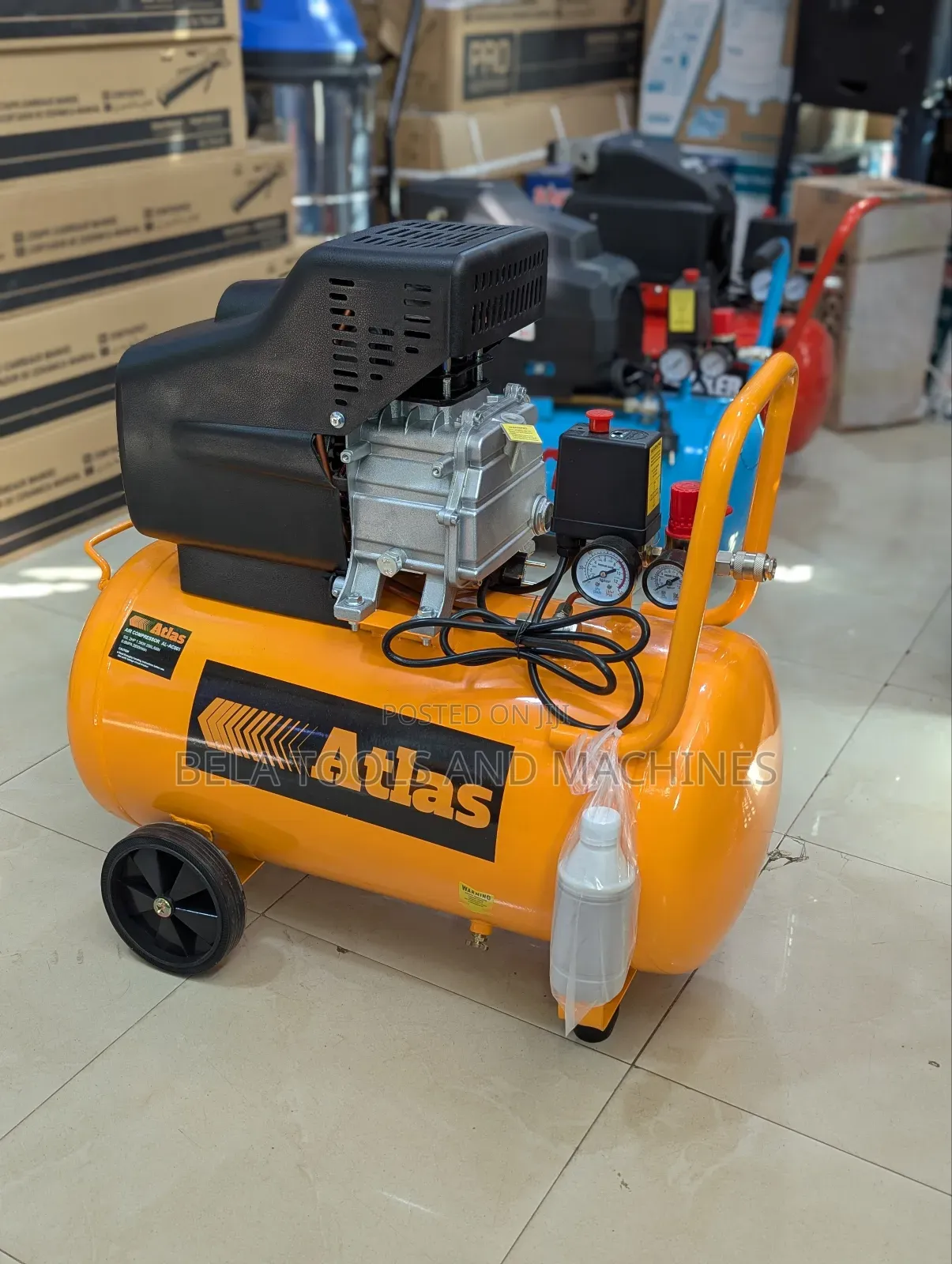 Atlas Air Compressor 50lit High Quality Professional Machine