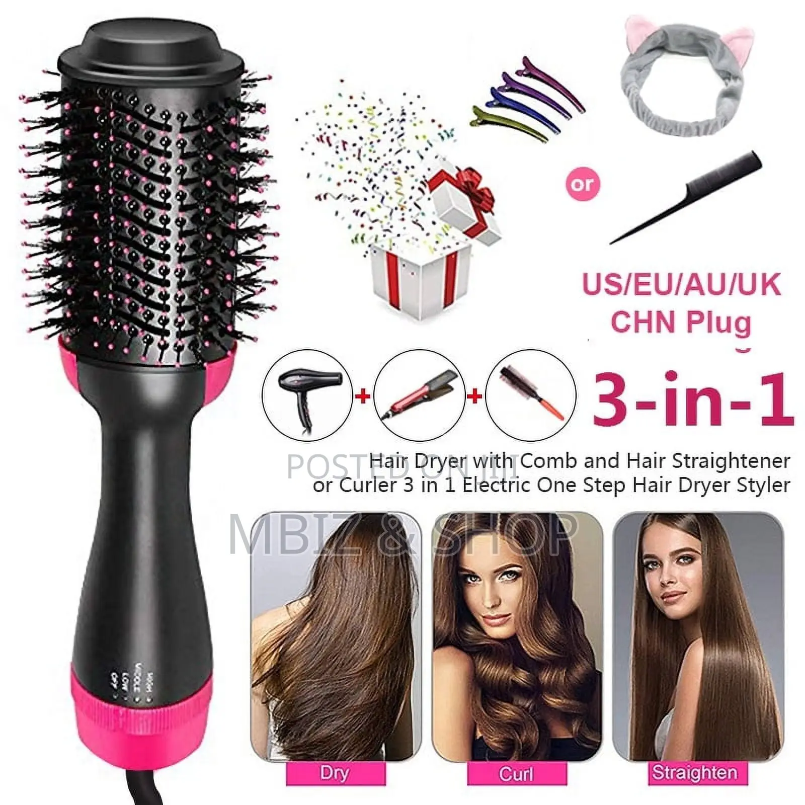 3in1 Hair Dryer Styler