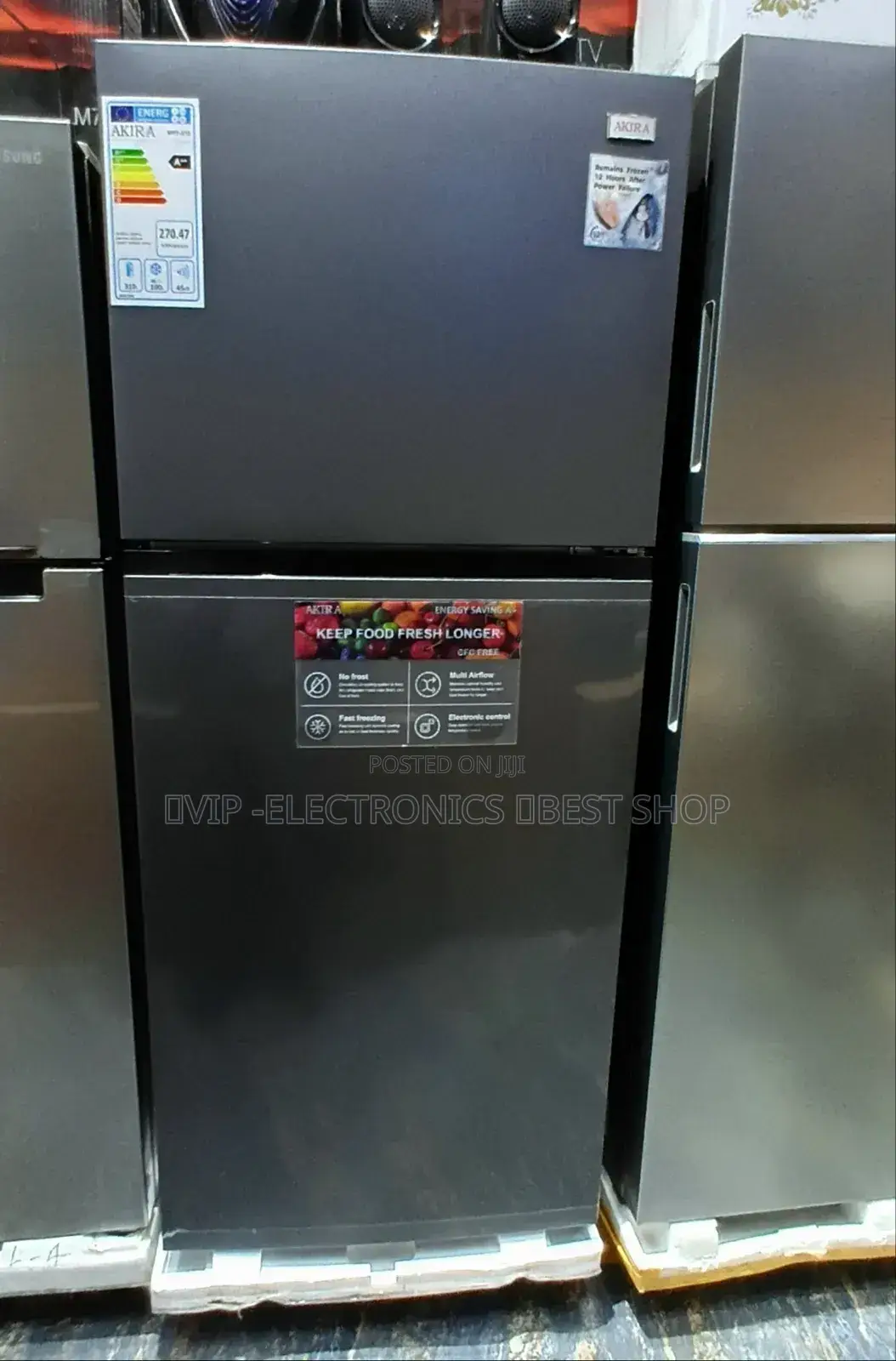 Akira Refrigerator 510 Fan System New 2026 Model