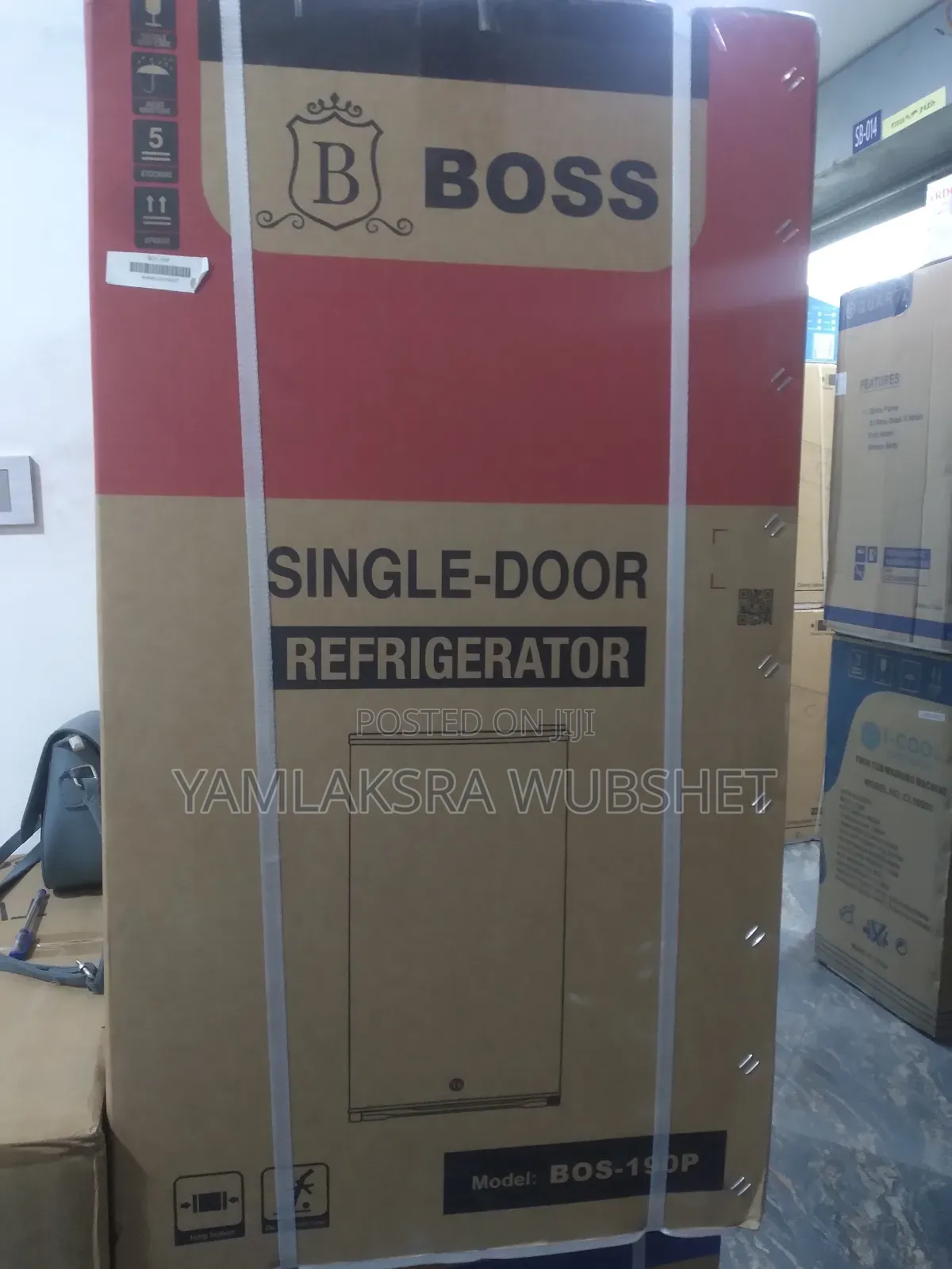 Bos 190 P Sengle Dore Rifrgerater