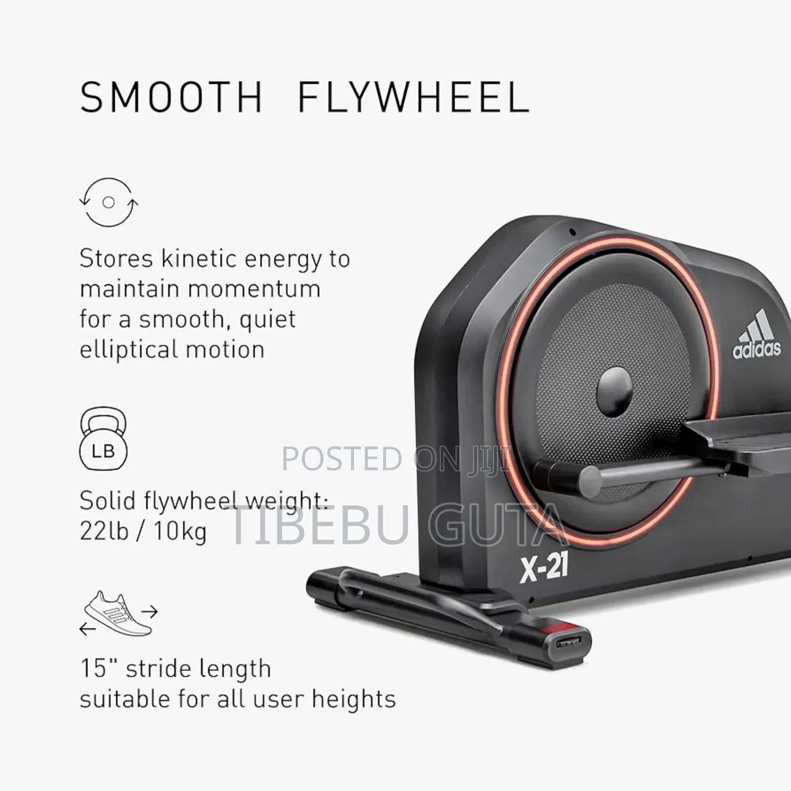 ያለ ማብራትም ሚሰራ Exercises Cross Bike Adidas Brand New 2 አመት ዋስትና Warrant