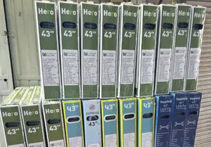 Hero 43′′ Smart Android Tv – Double Glass | Wi-Fi | Frameless Design