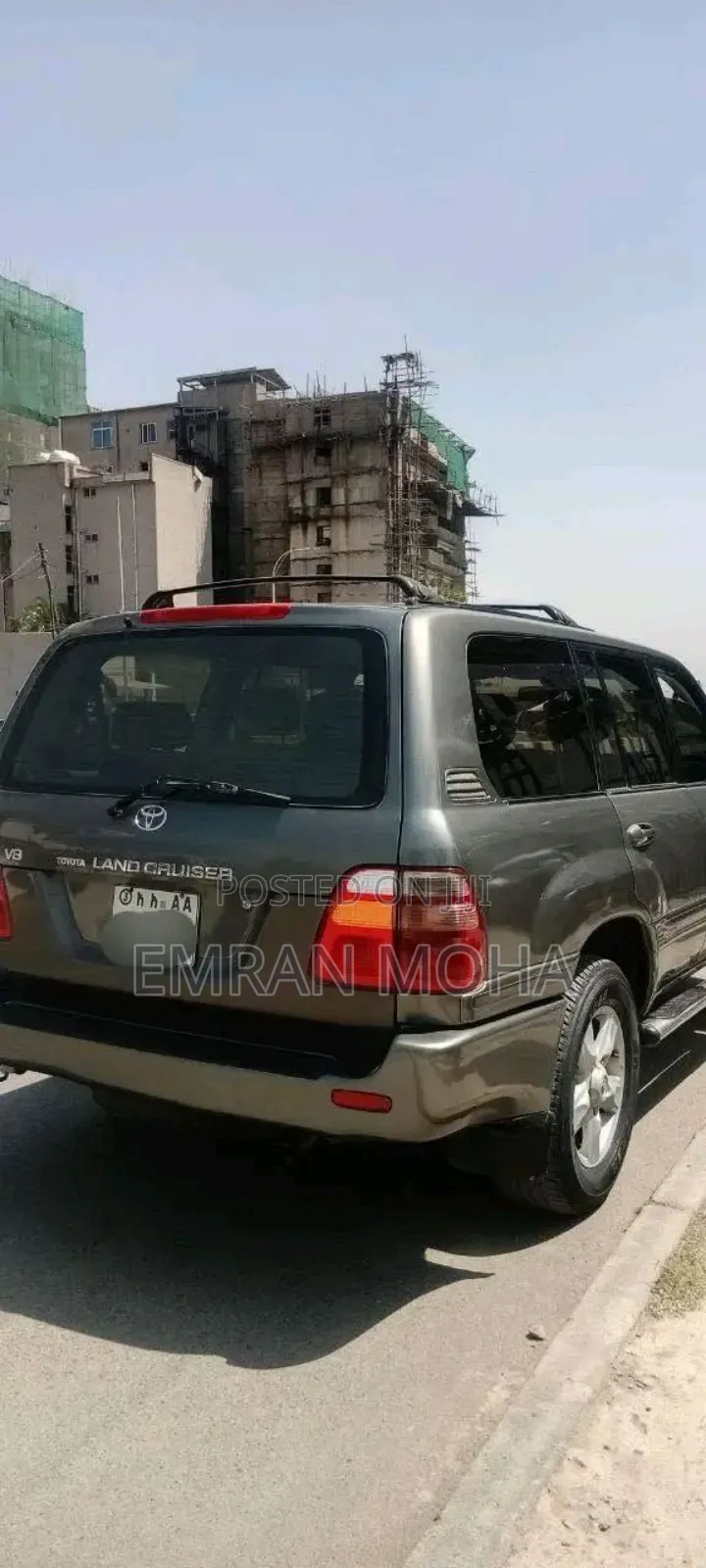 Toyota Land Cruiser 2001 Brown