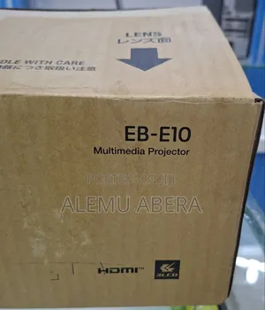 Brand New Epson Projector Model: Eb-E10 With Cartoon With Best Image
