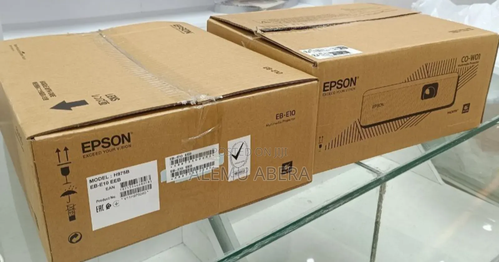 Brand New Epson Projector Model: Eb-E10 With Cartoon With Best Image