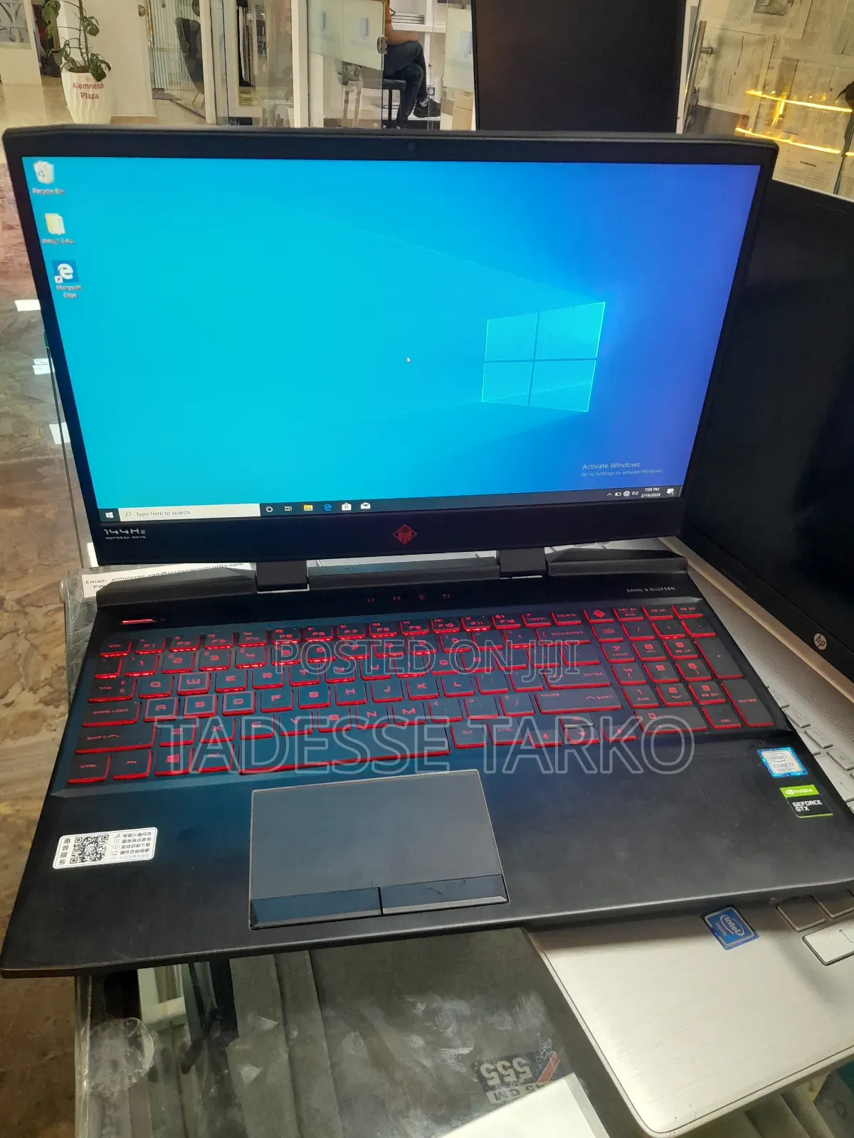 New Laptop HP Omen X 16GB Intel Core i7 SSD 512GB
