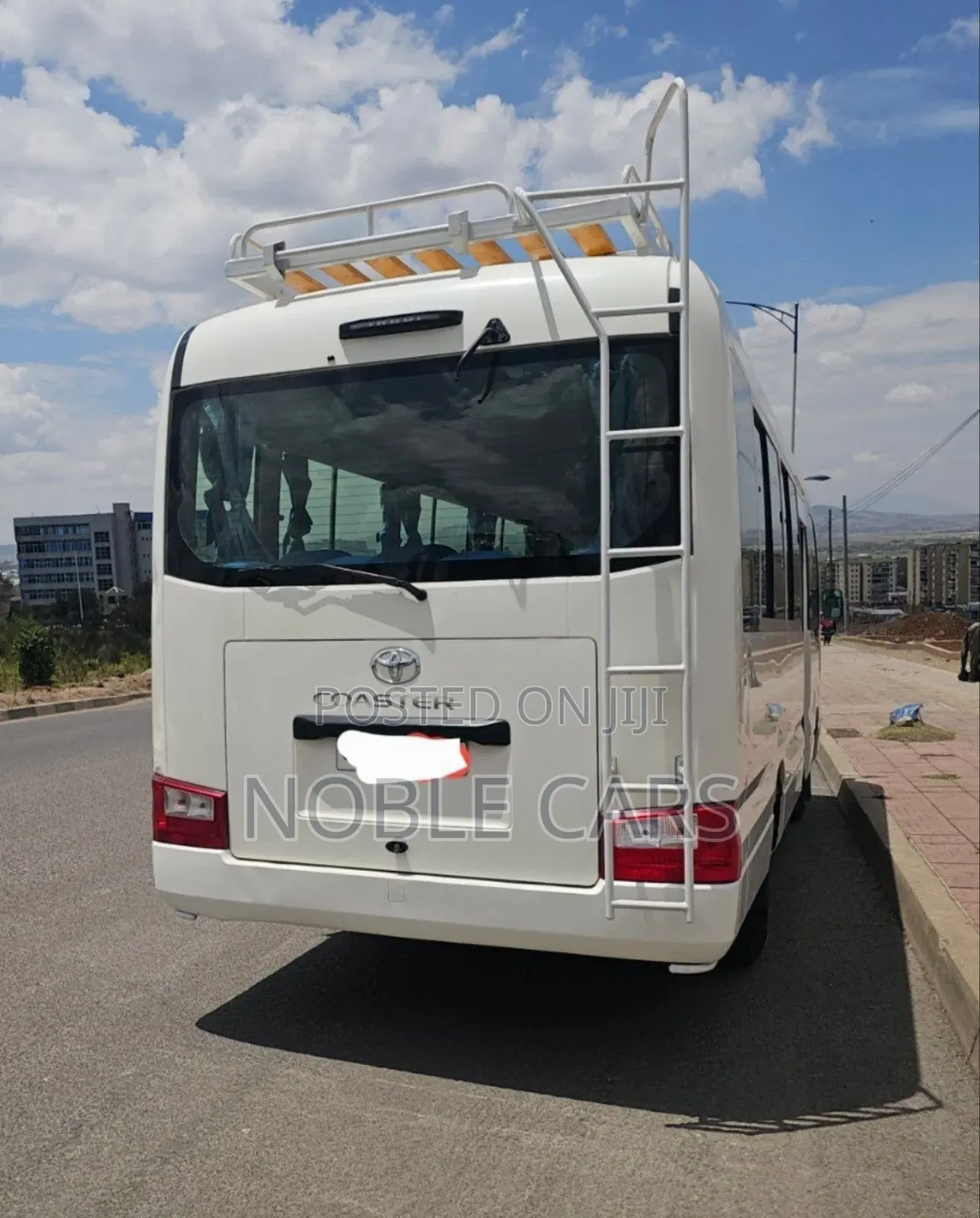 Toyota Coaster 2018 White