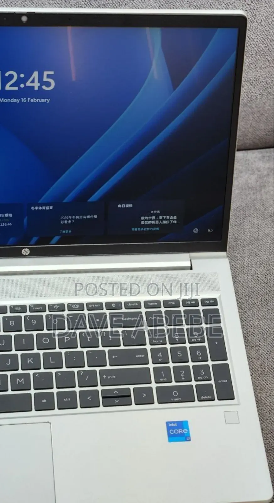 New Laptop HP 16GB Intel Core i7 SSD 512GB