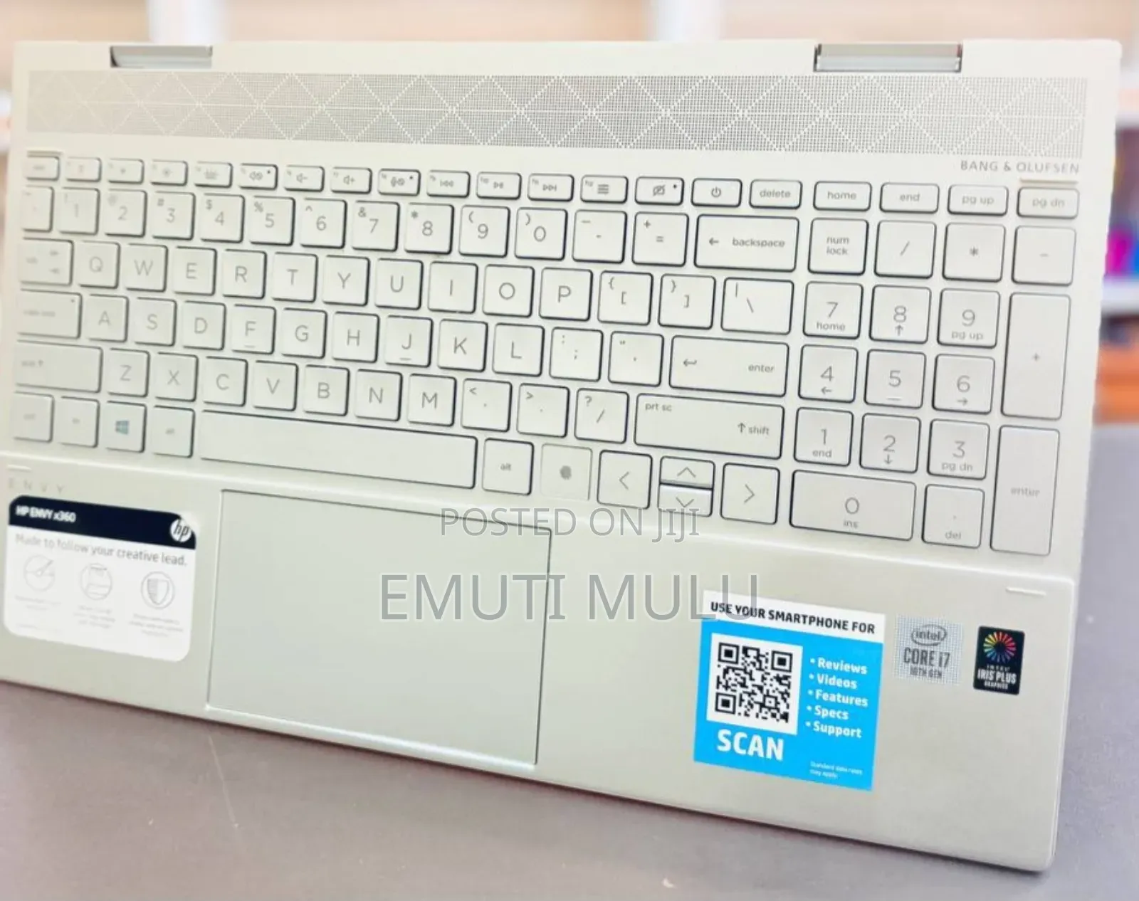 New Laptop HP Envy 15 12GB Intel Core i7 SSD 512GB
