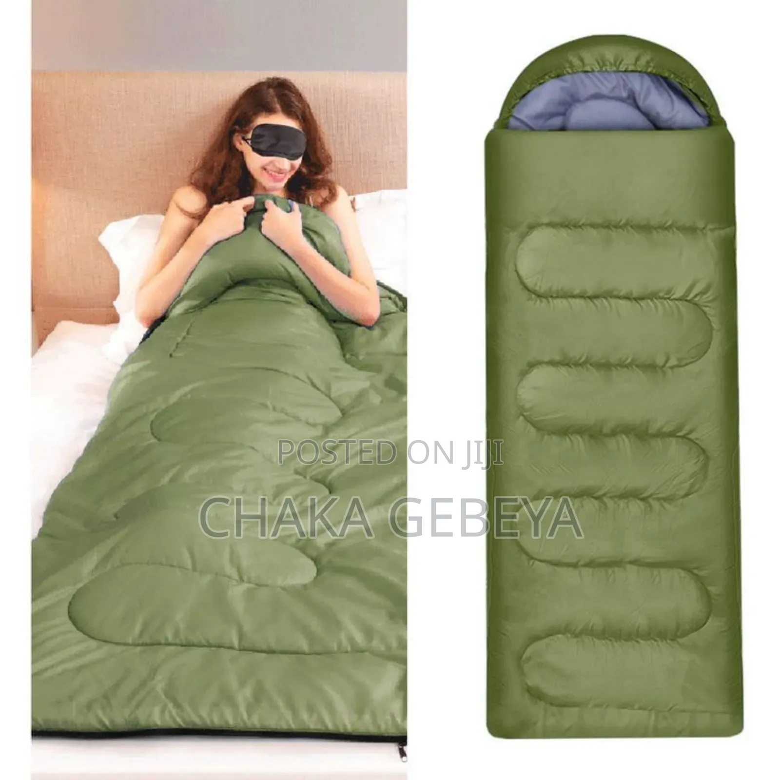 Imported Comfort Sleeping Bag 2m | Cotton Lining, Waterproof,Carry Bag