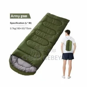 Premium Camping Sleeping Bag With Soft Inner Cotton | All-season