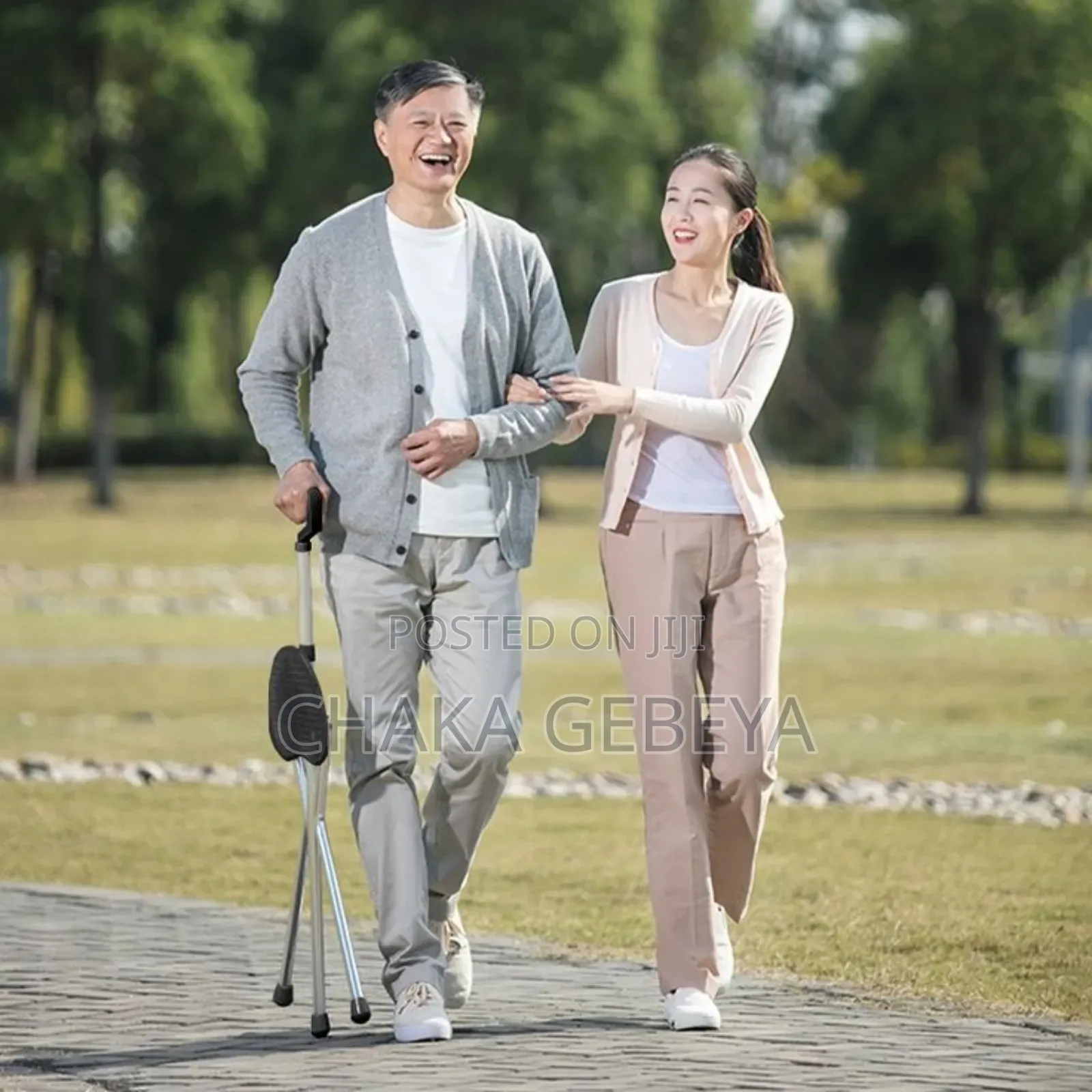 Convertible Crutch Chair For Seniors | Rest Anytime, Anywhere