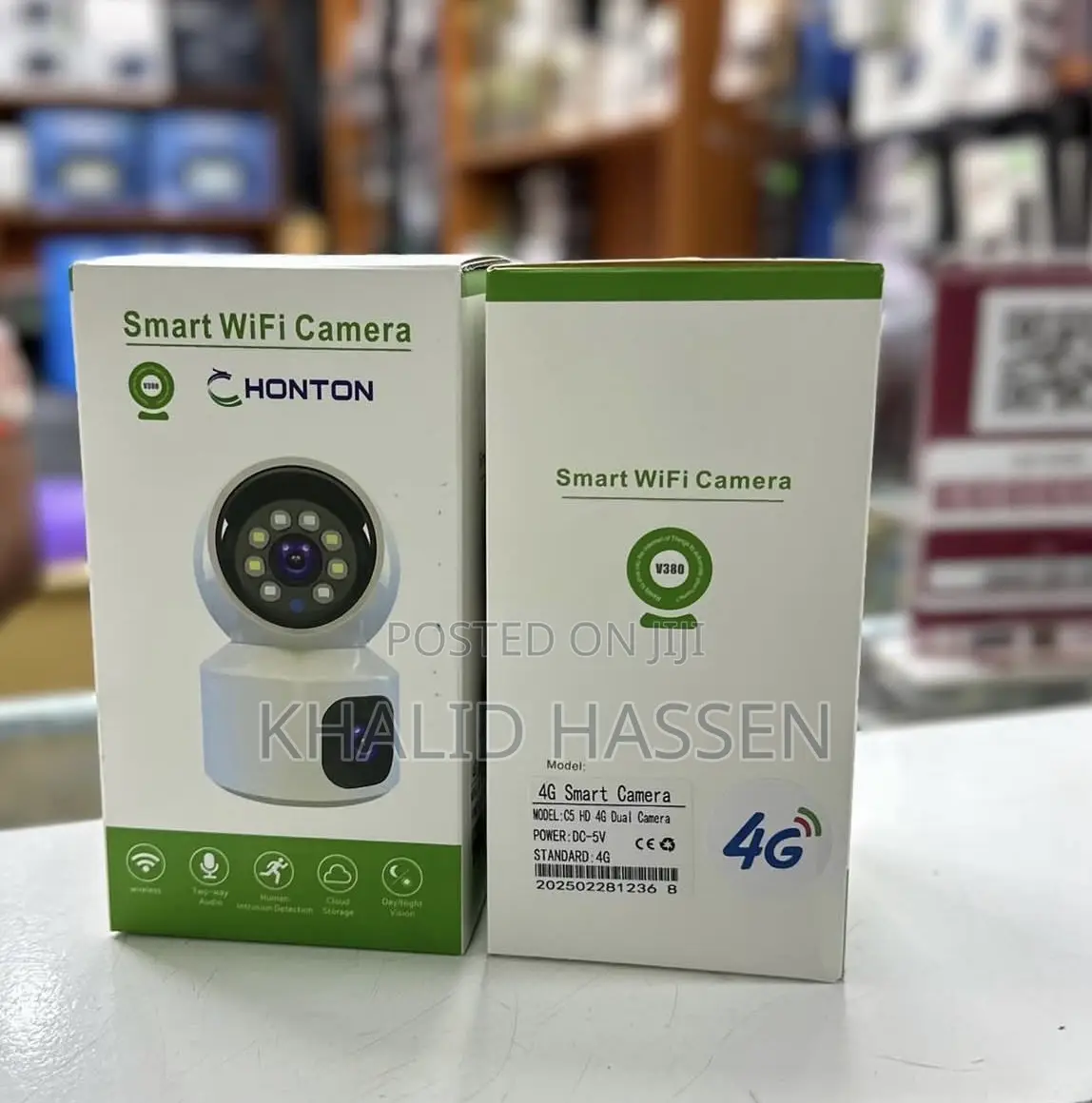 Chonton Smart Wifi Security Camera, 4g Dual