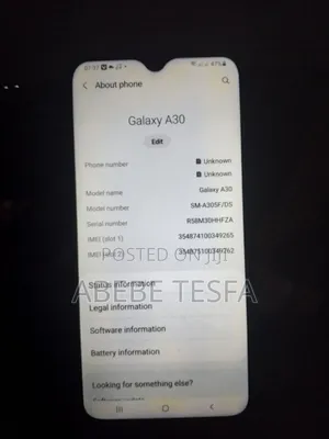 Samsung Galaxy A30 64 GB Gray