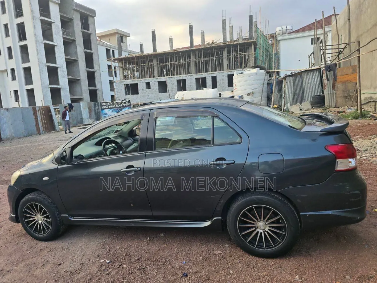 Toyota Belta 2008 Gray