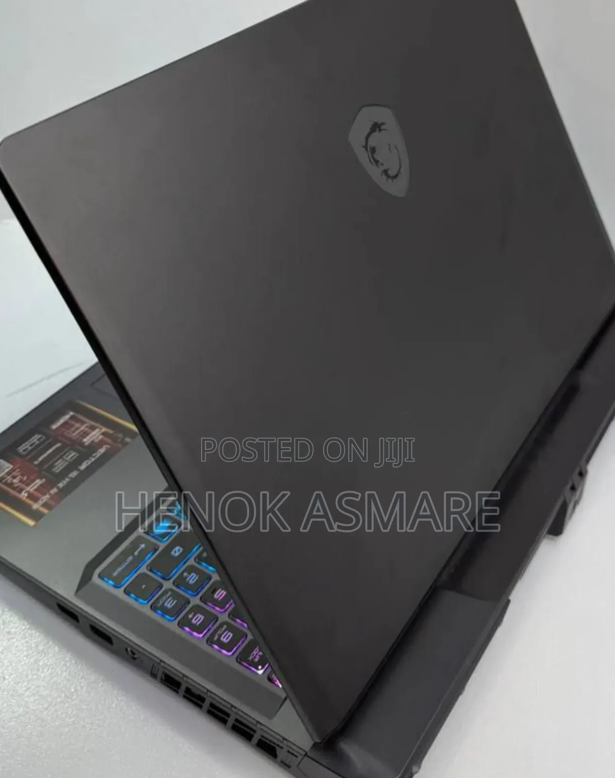 New Laptop MSI Vector 16 HX AI A2XWIG 32GB Intel Core Ultra 7 SSD 1T