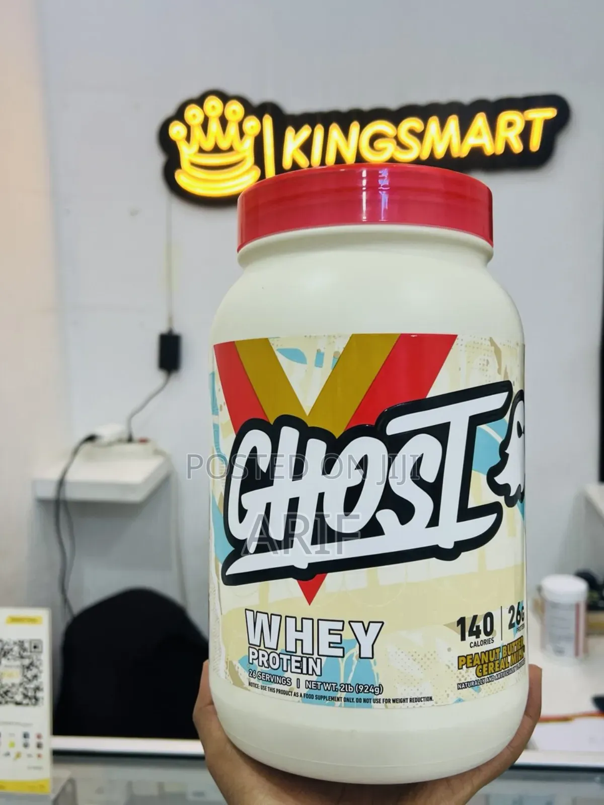 Ghost Whey Proetin Powder 26 Gm Protein