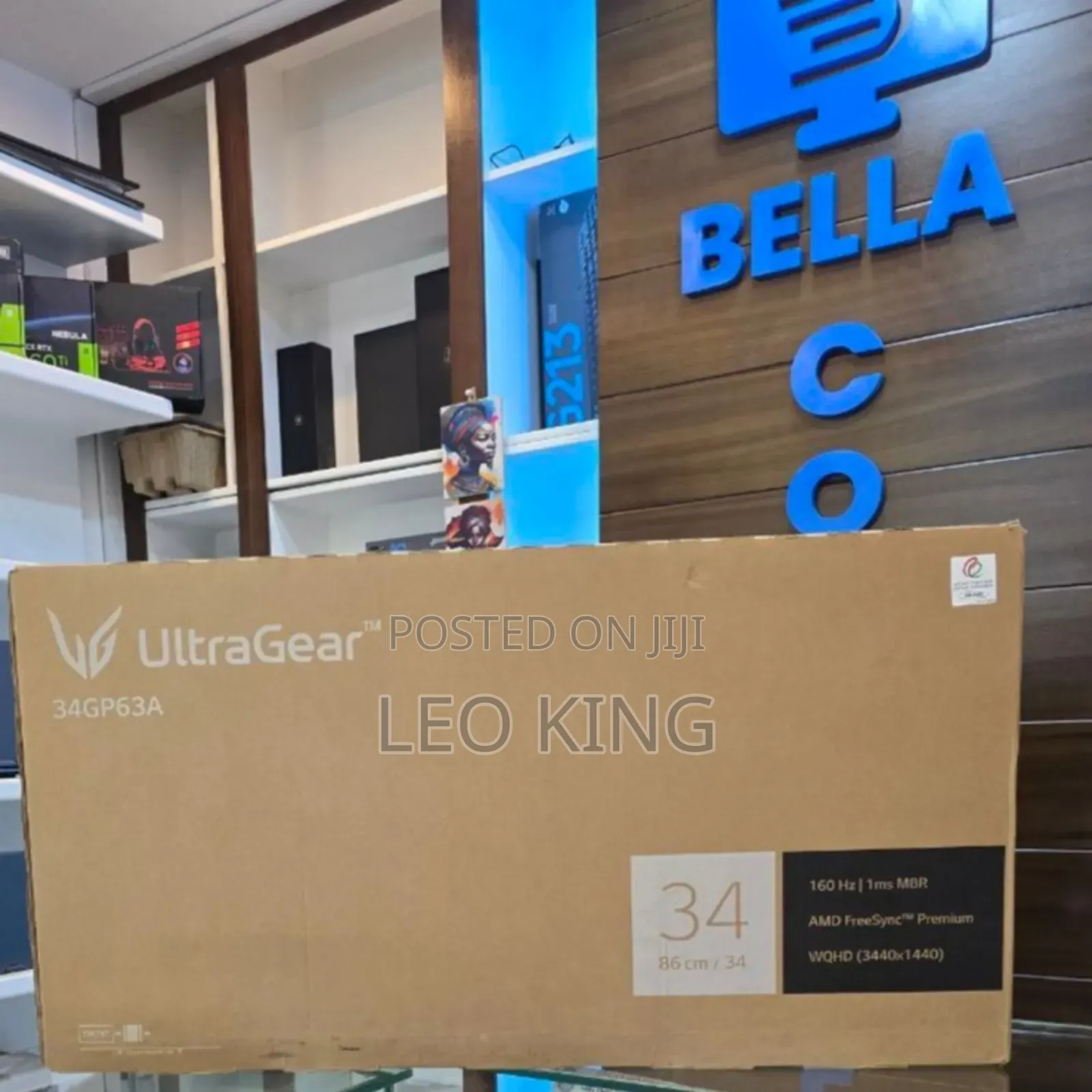 34" Lg Monitor Ultra Curved Display , Brand New Packed