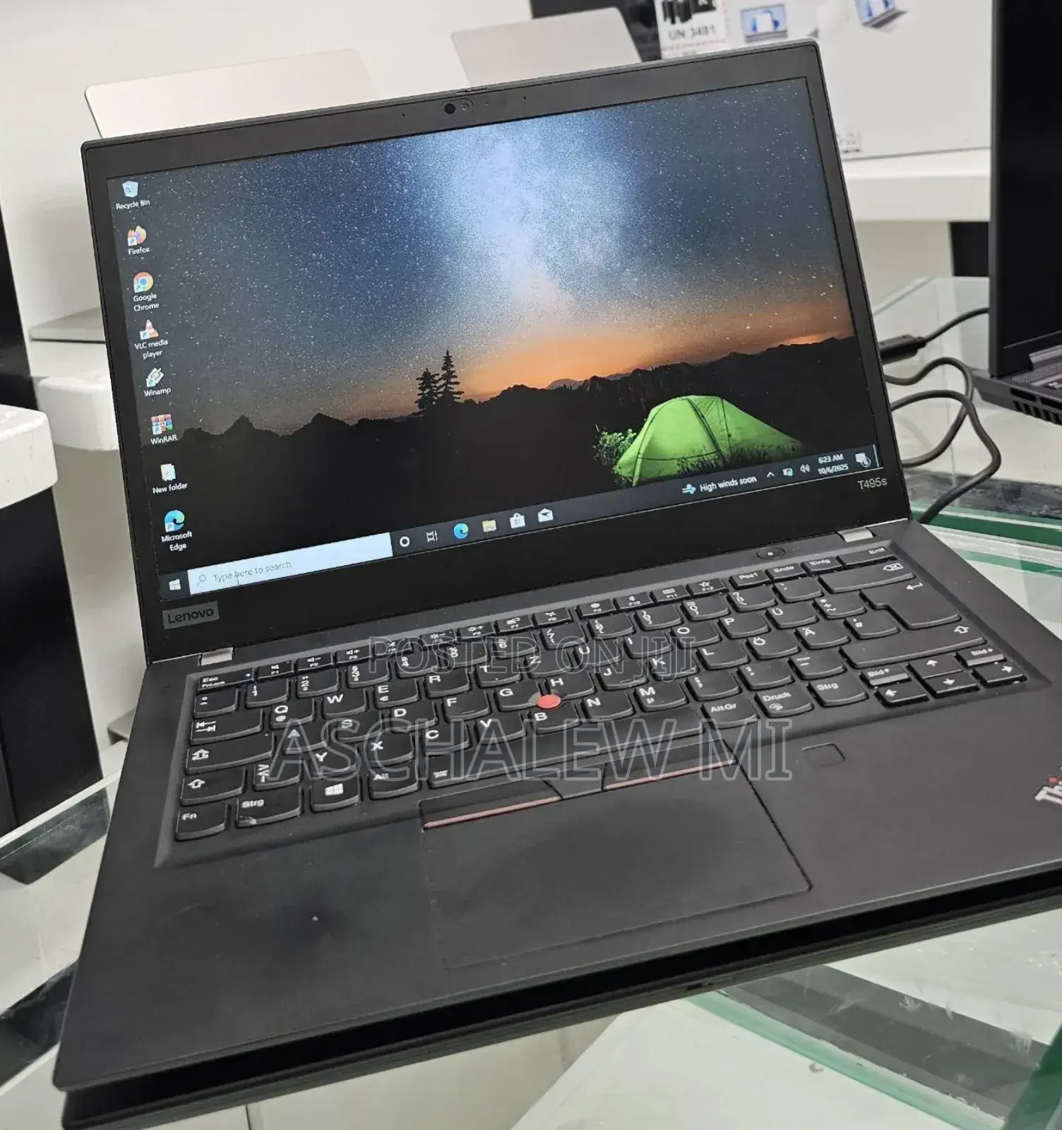 New Laptop Lenovo ThinkPad t495s 16GB AMD Ryzen 7 SSD 512GB