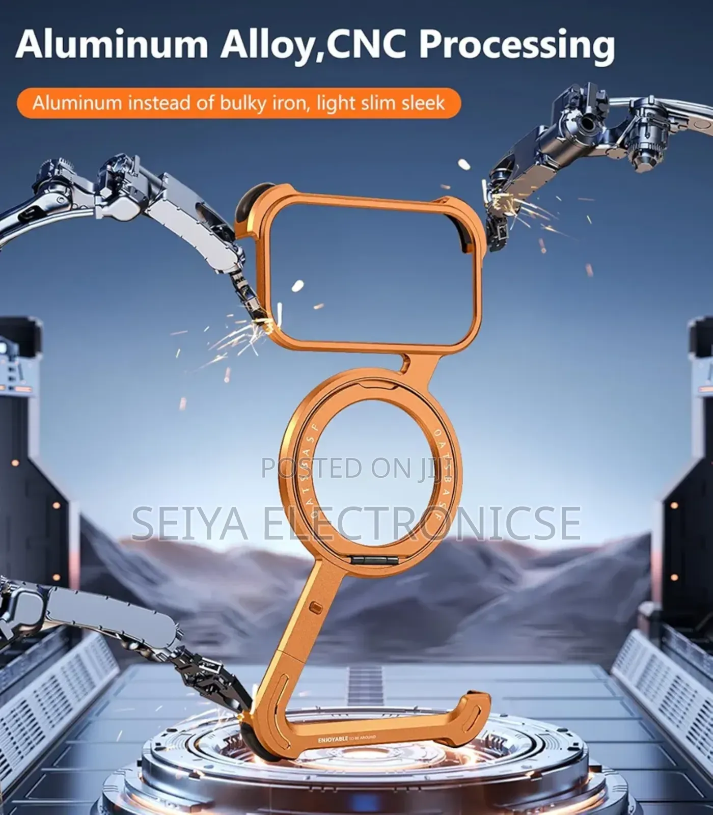 Apple 17pro Max Freamlass Metal Case # Z Metal Case 17pro Max