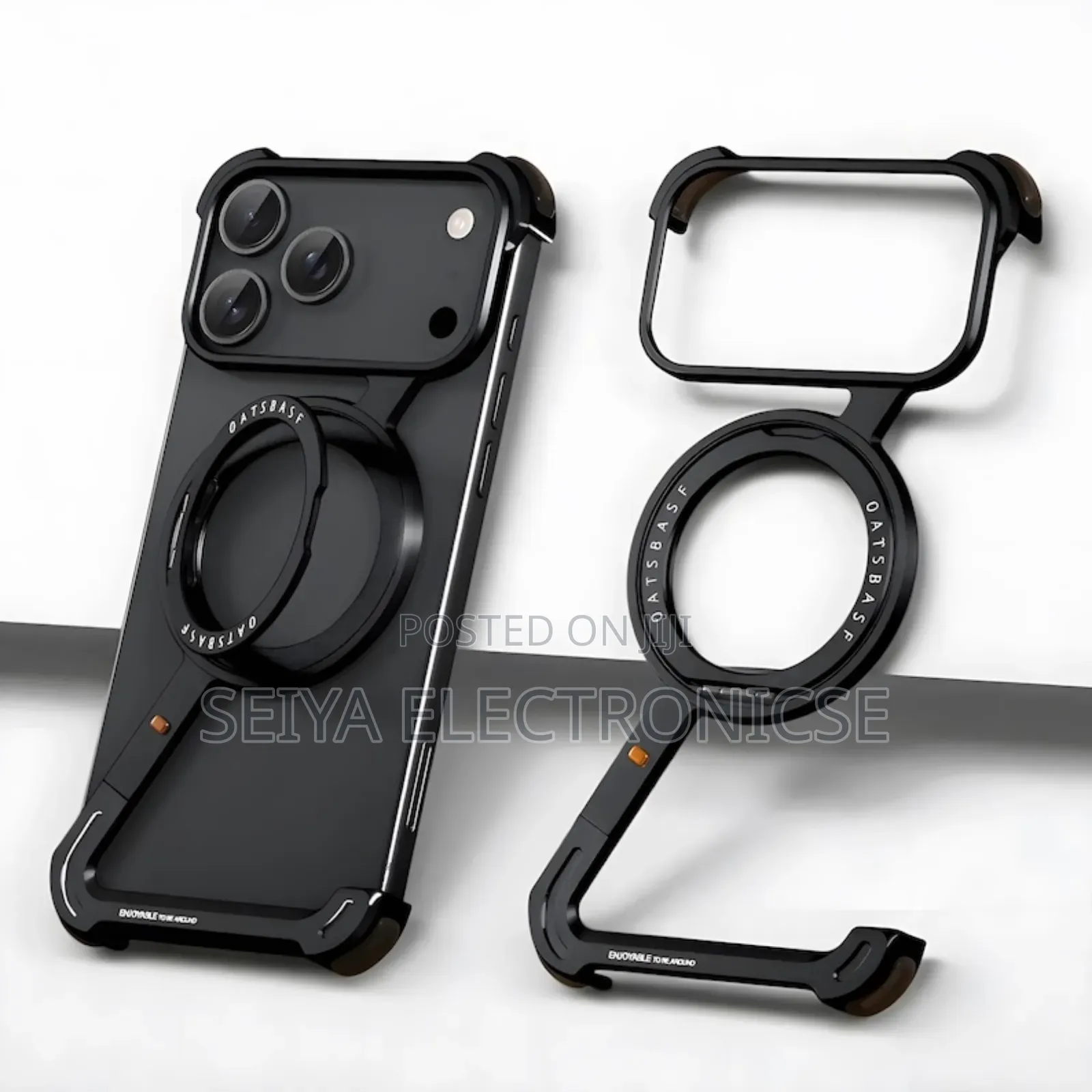 Apple 17pro Max Freamlass Metal Case # Z Metal Case 17pro Max