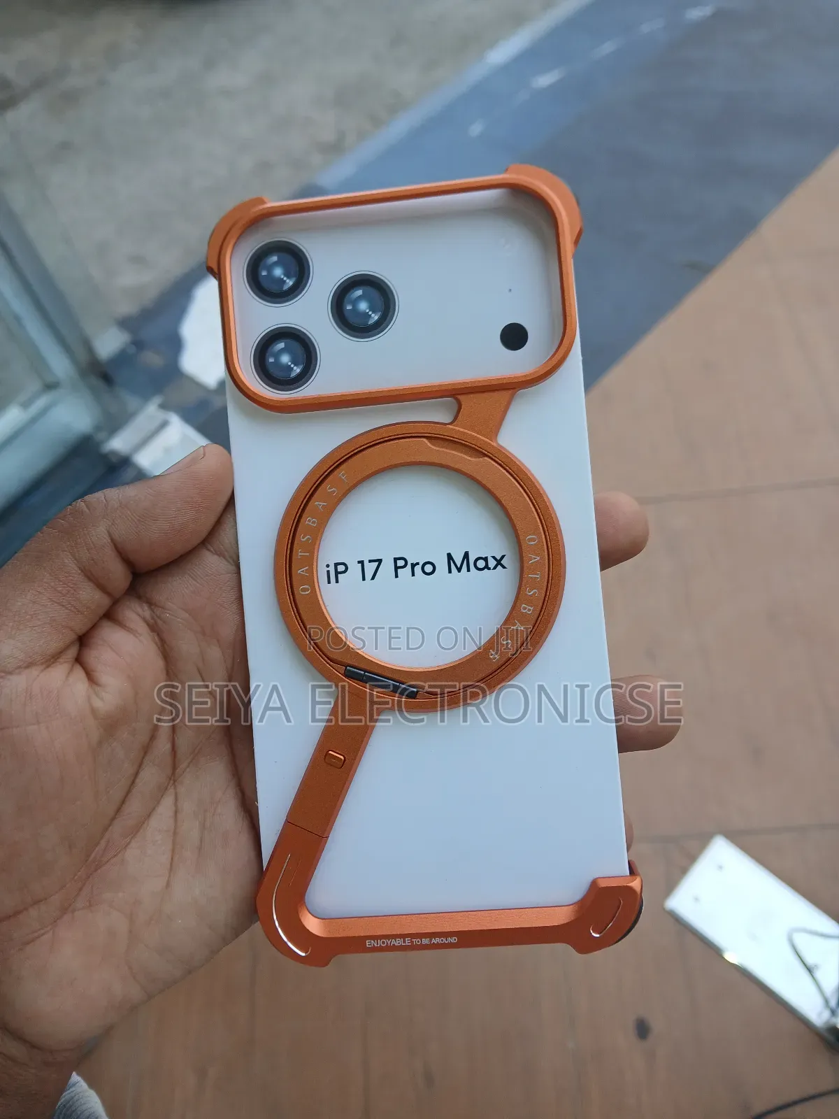 Apple 17pro Max Freamlass Metal Case # Z Metal Case 17pro Max